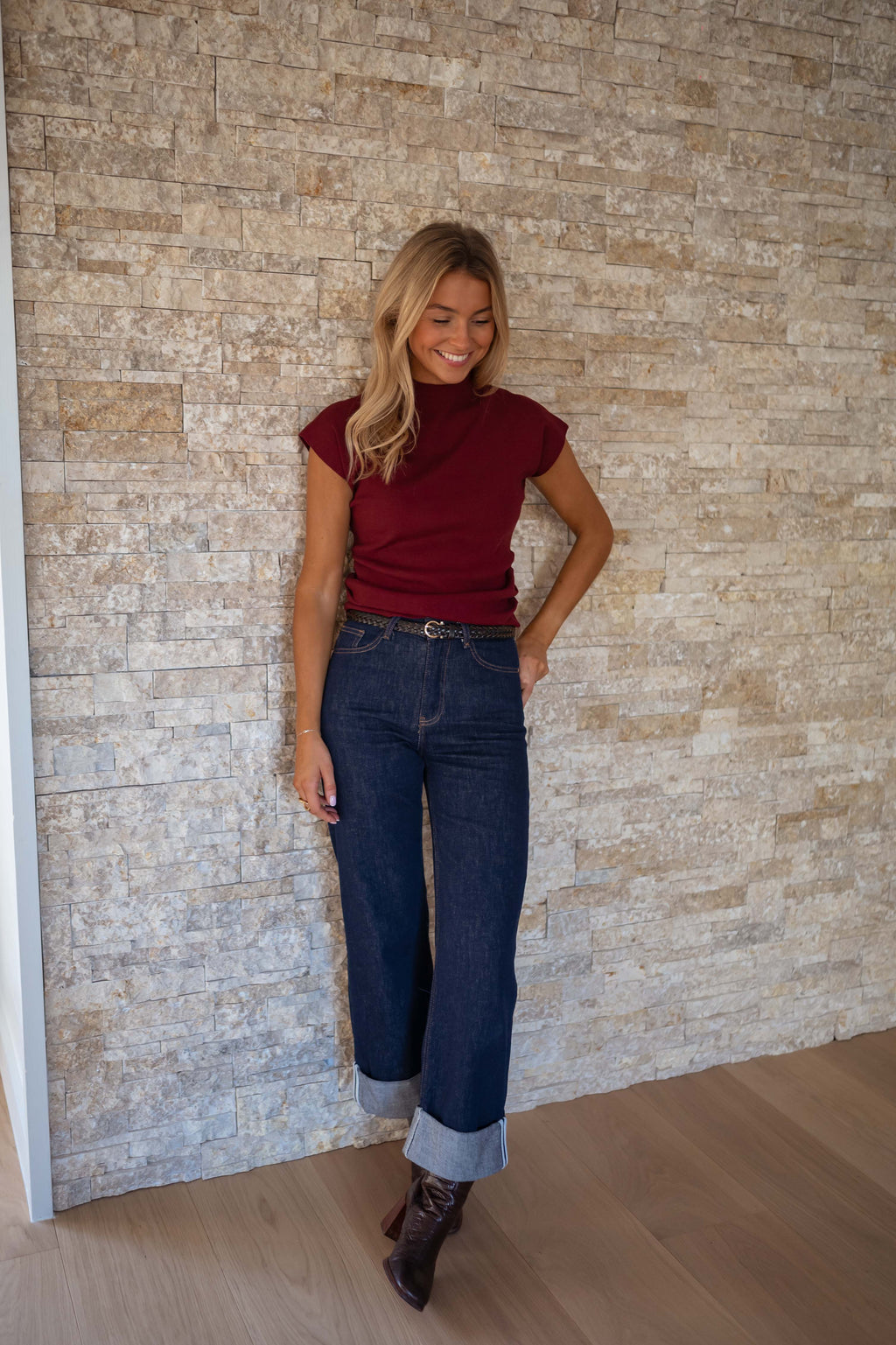 Blouse Tracy - bordeaux