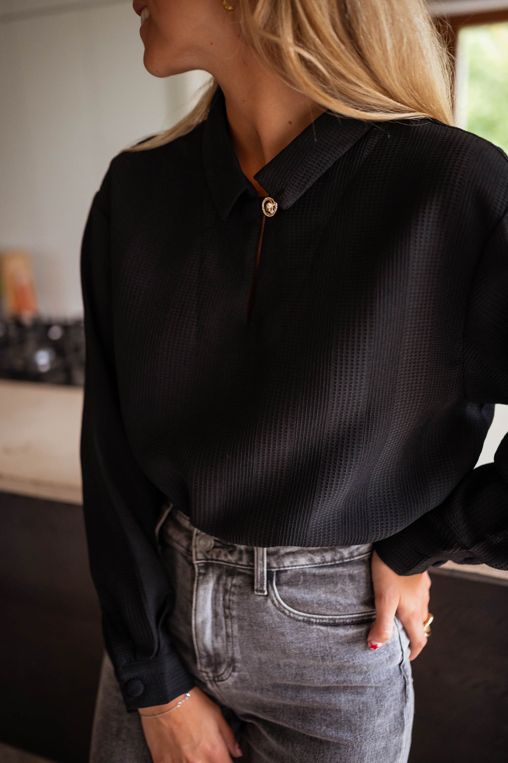 Tully blouse - black