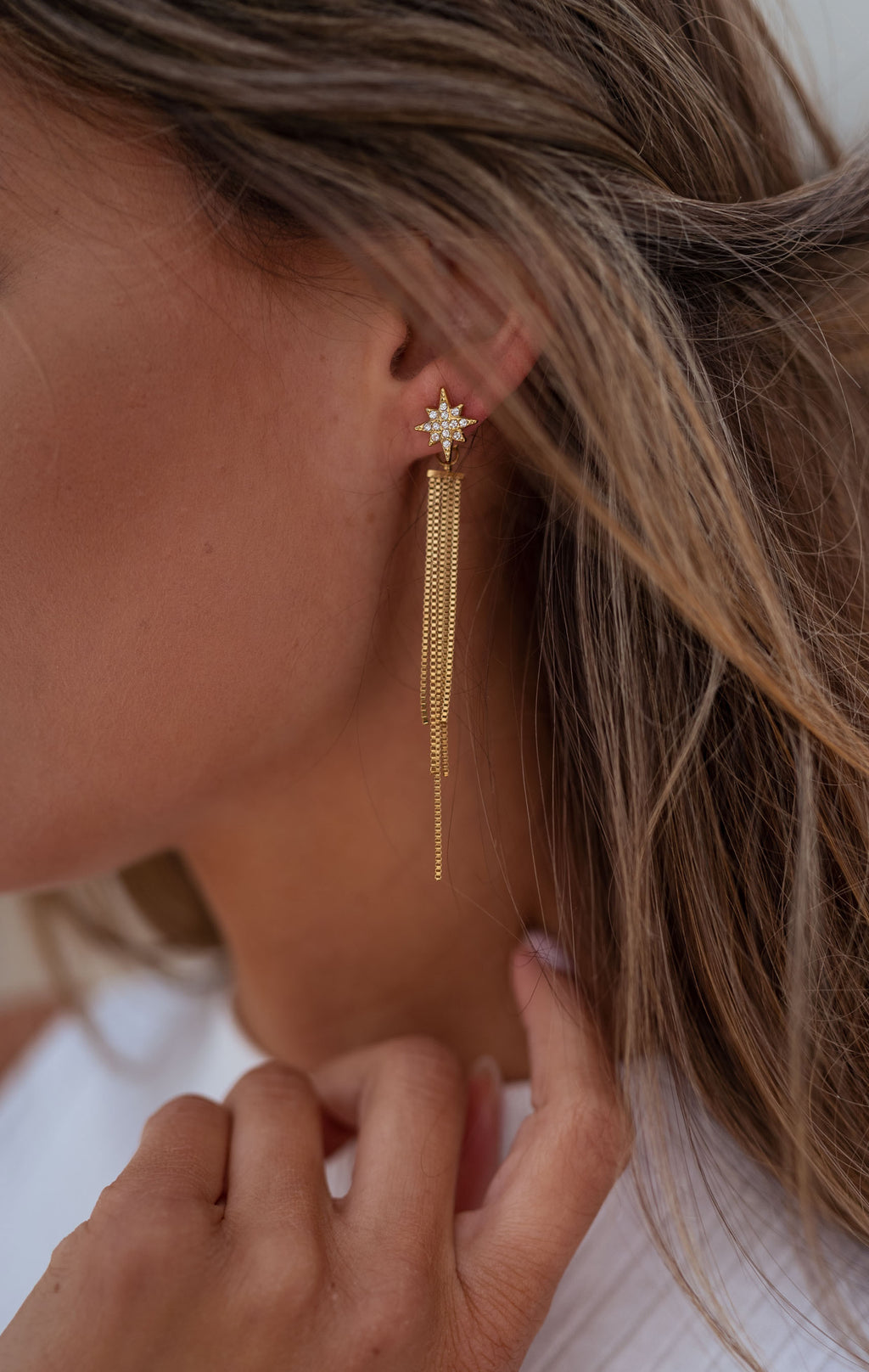 Earrings Asky - Golden