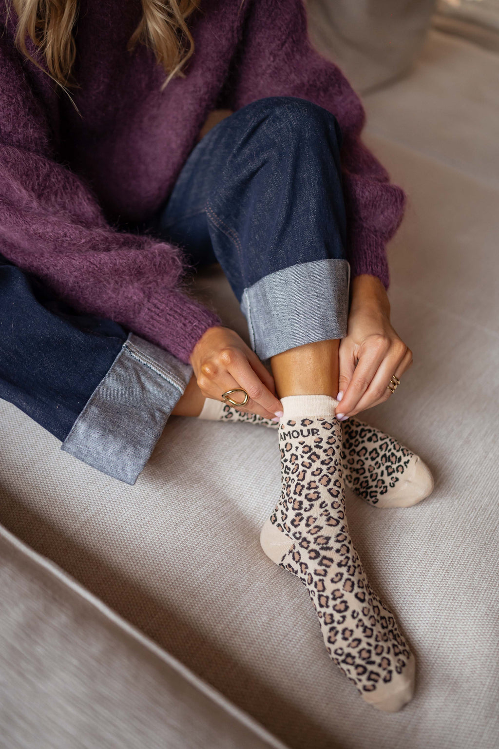 Baka socks - leopard