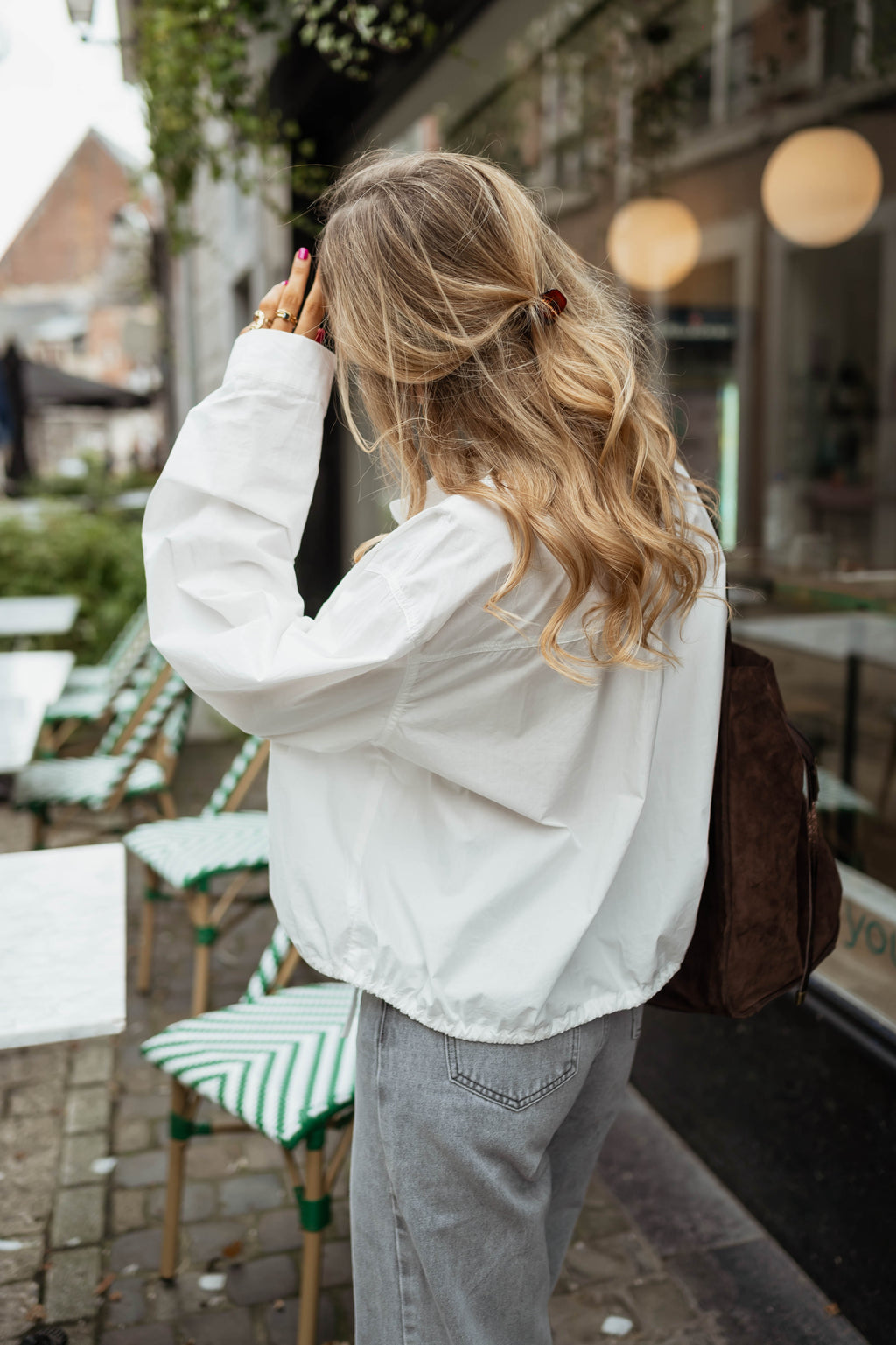 Hanae shirt - white