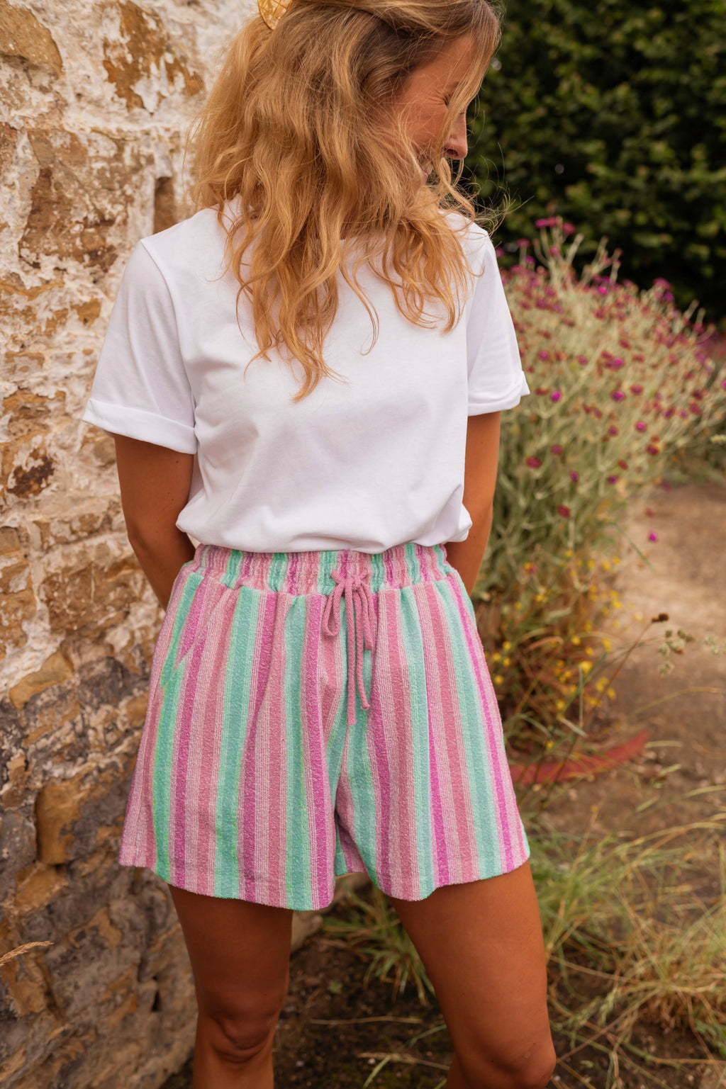 Hemmo shorts - with lines