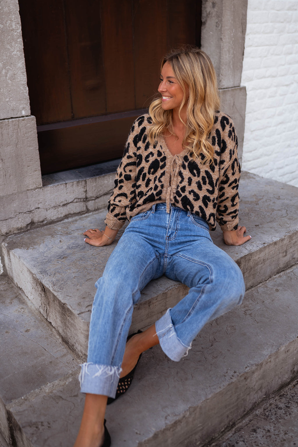 Joca cardigan - leopard 