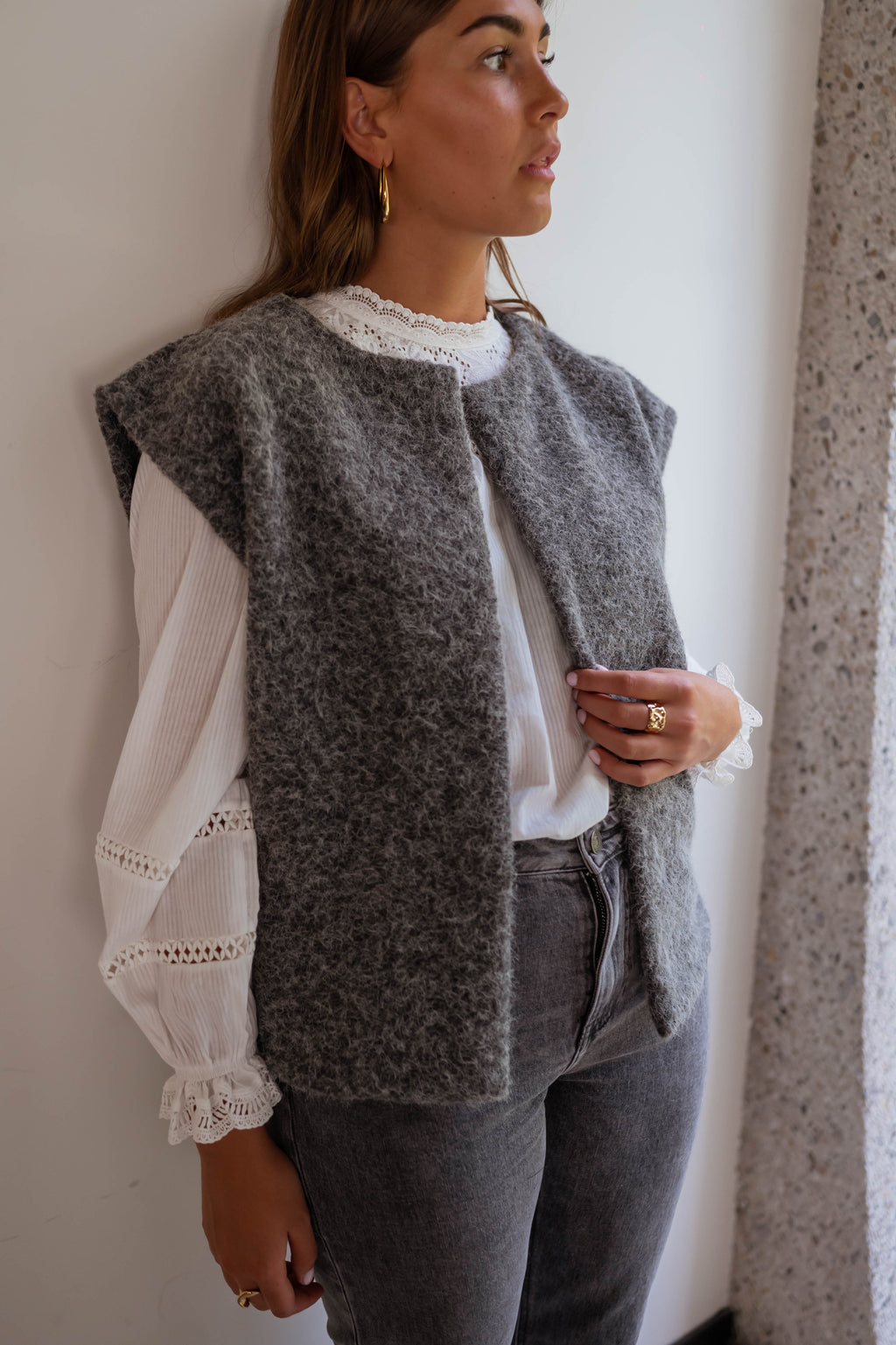 Gilet Lander - gris