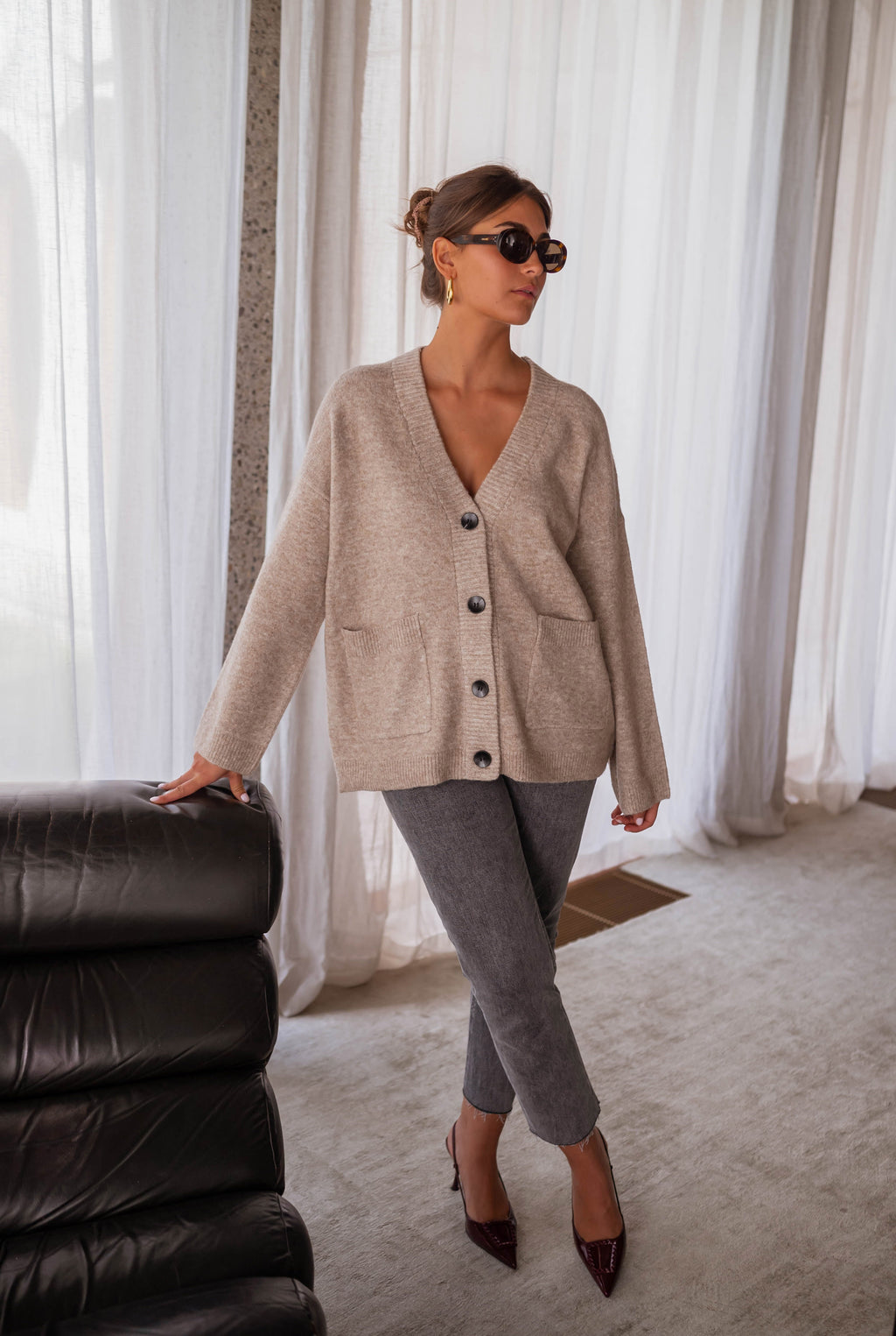 Marta cardigan - beige 