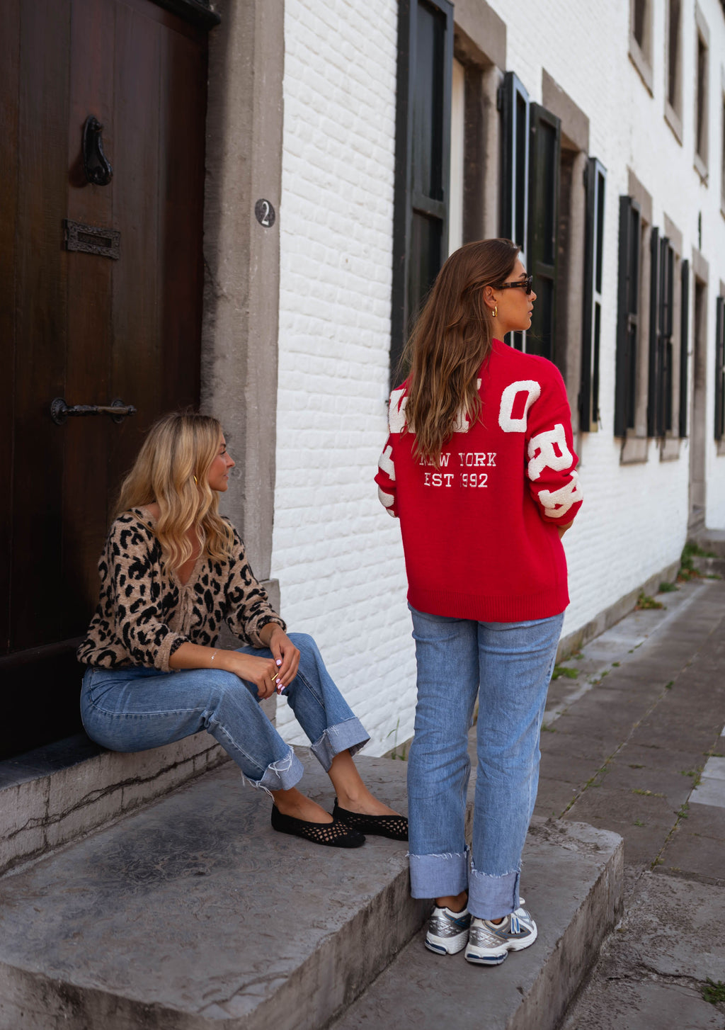 Soho cardigan - red 