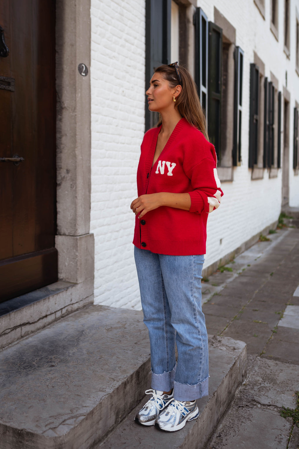 Soho cardigan - red 