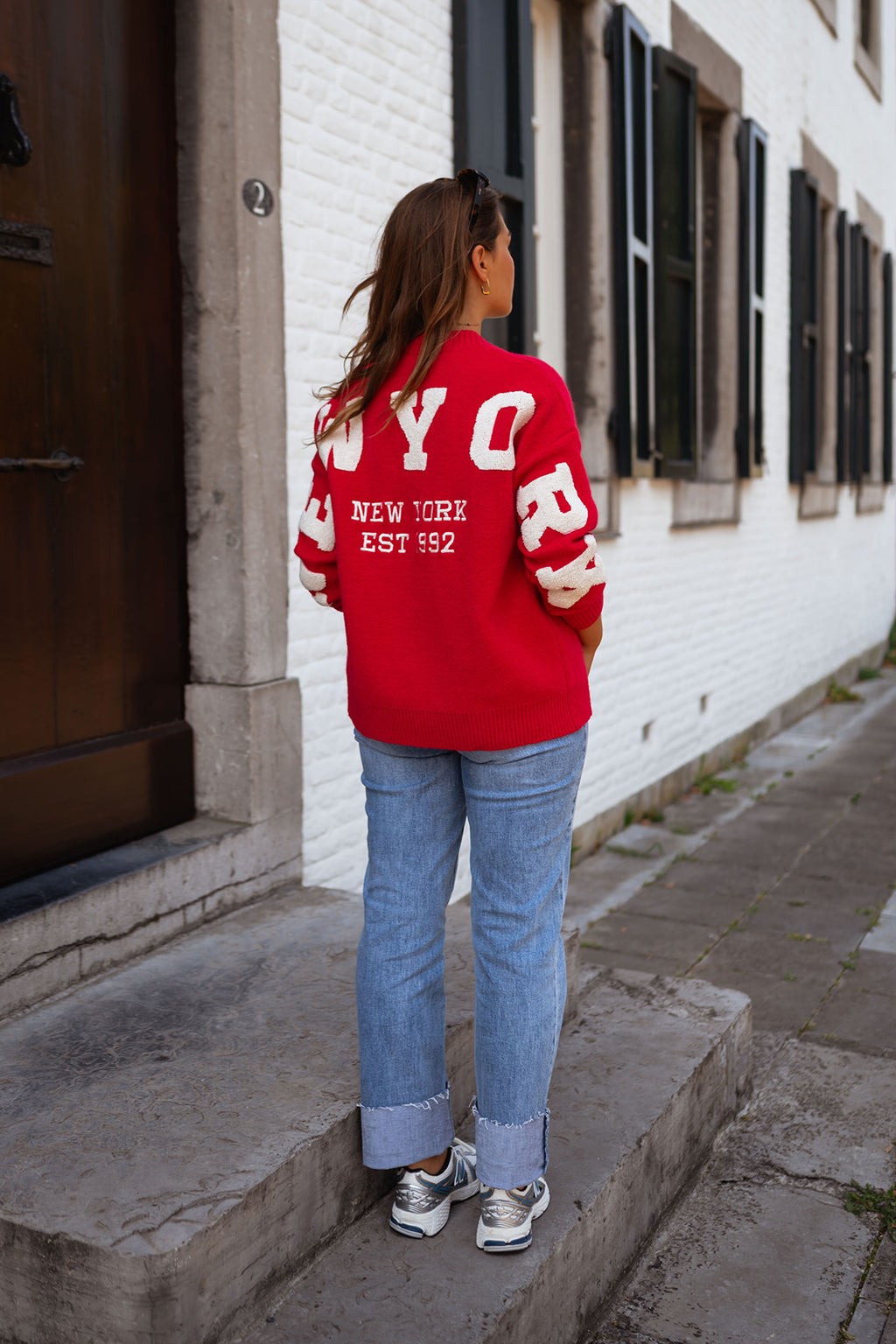 Soho cardigan - red 