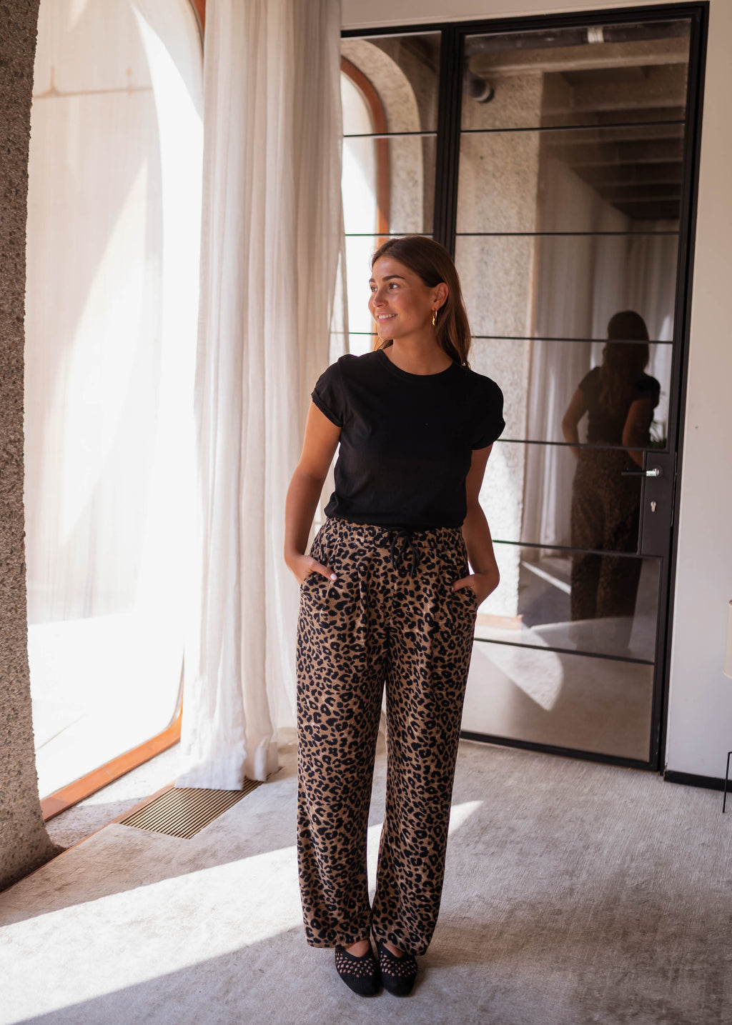 Fares pants - leopard 