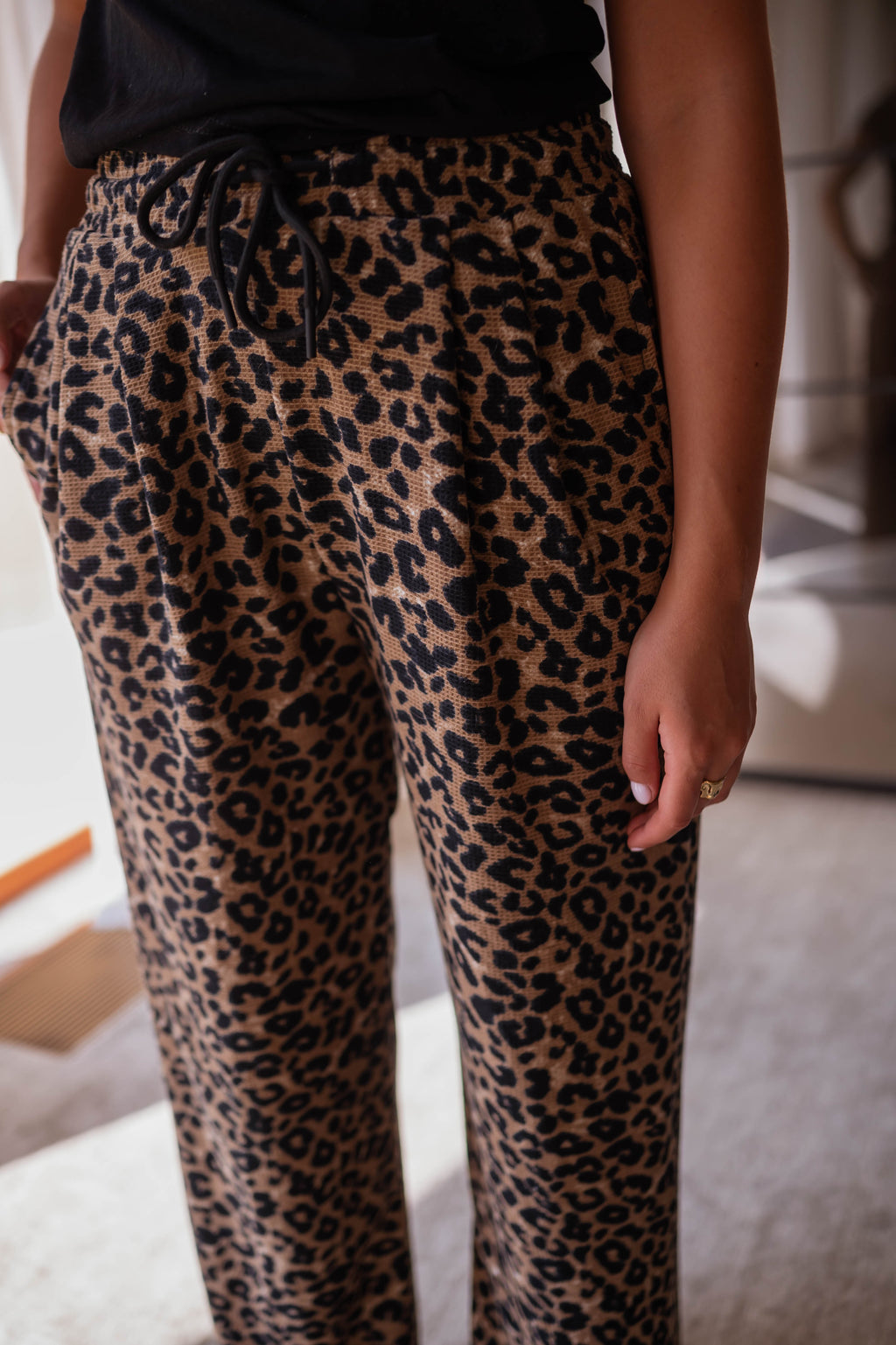 Fares pants - leopard 