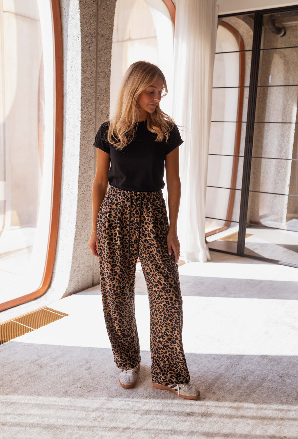 Fares pants - leopard 