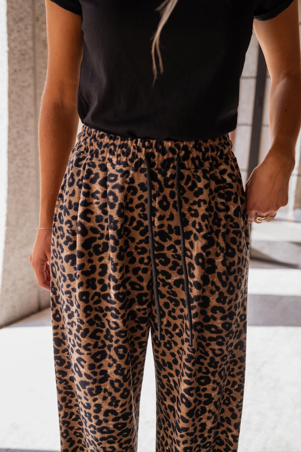 Fares pants - leopard 