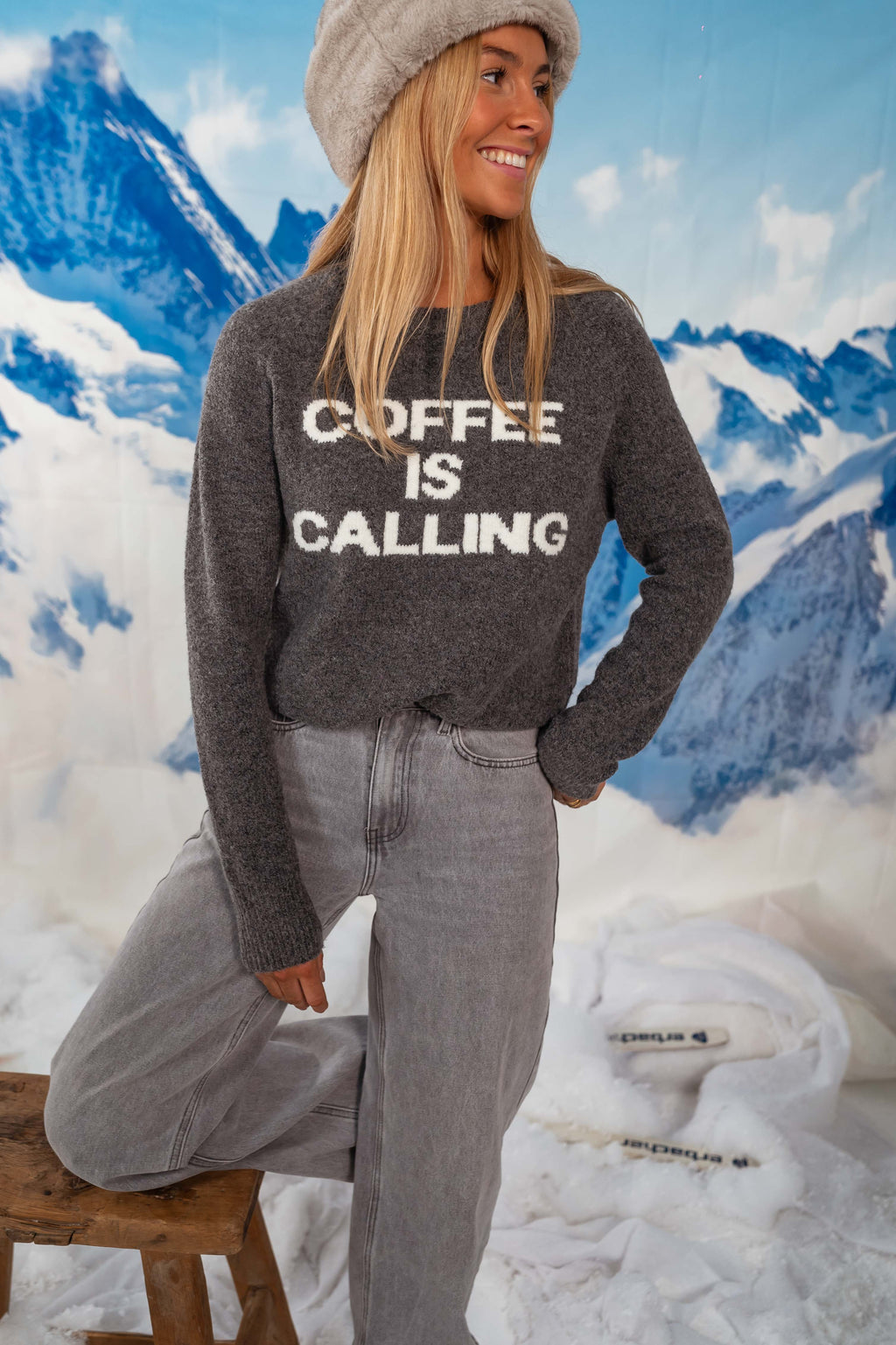 Coffee sweater - grey