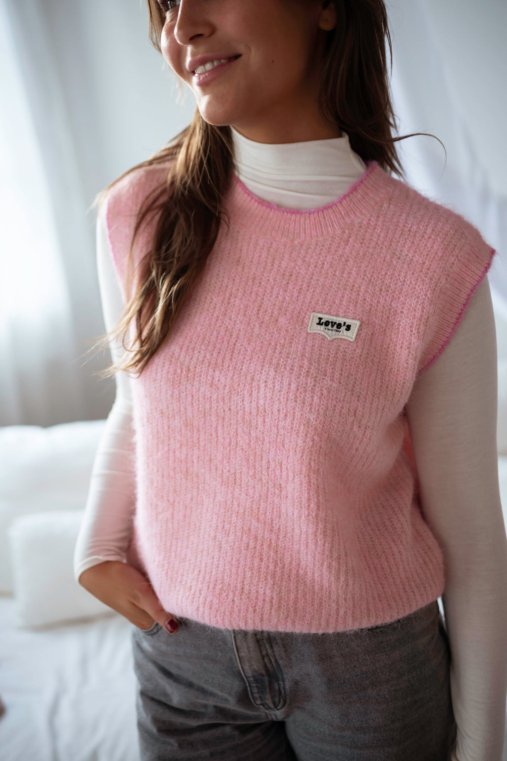 Mina sweater - pink