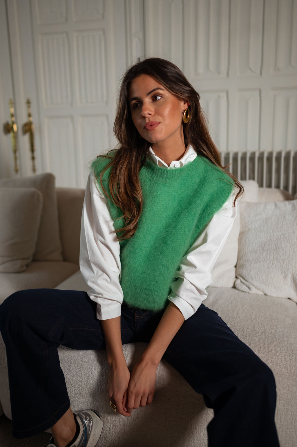 Pull Minel - vert