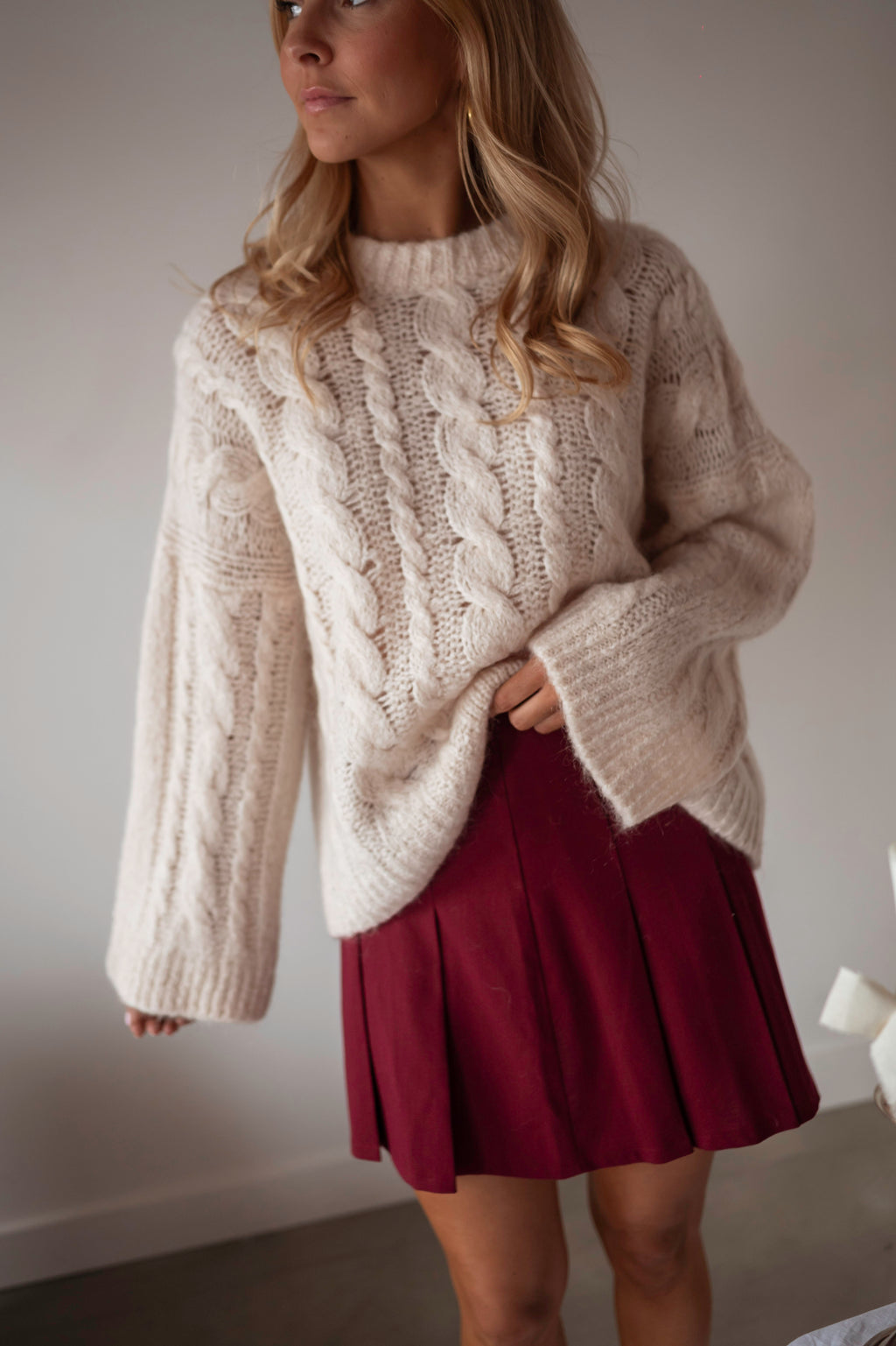 Teodor sweater - ecru