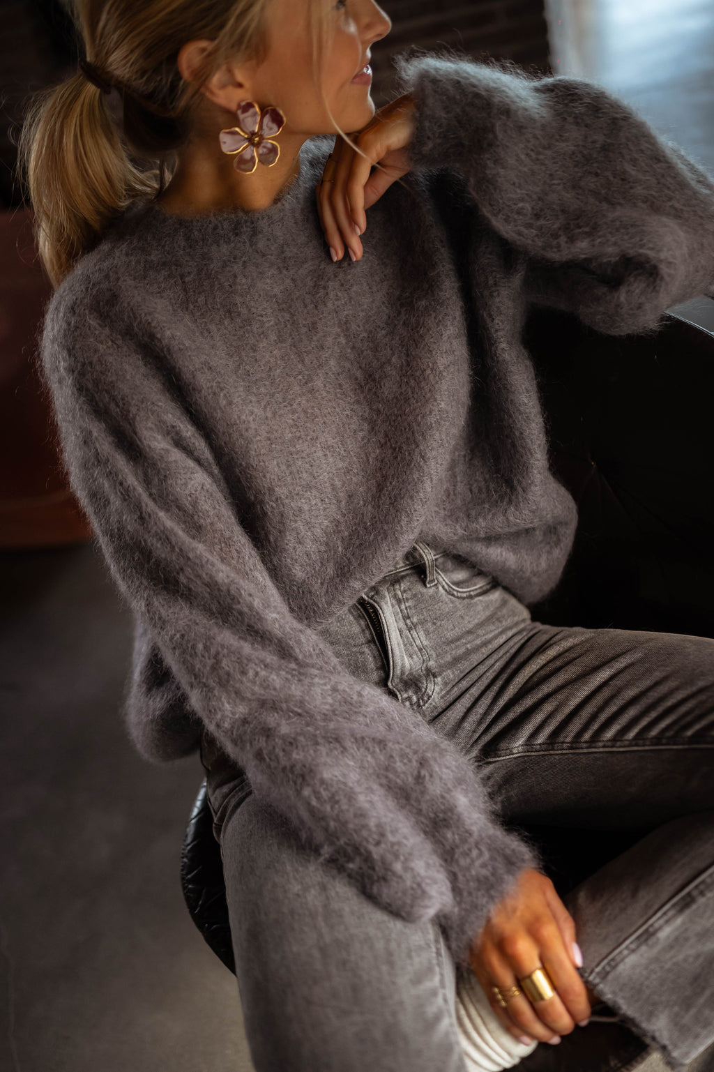 Pieter sweater - grey