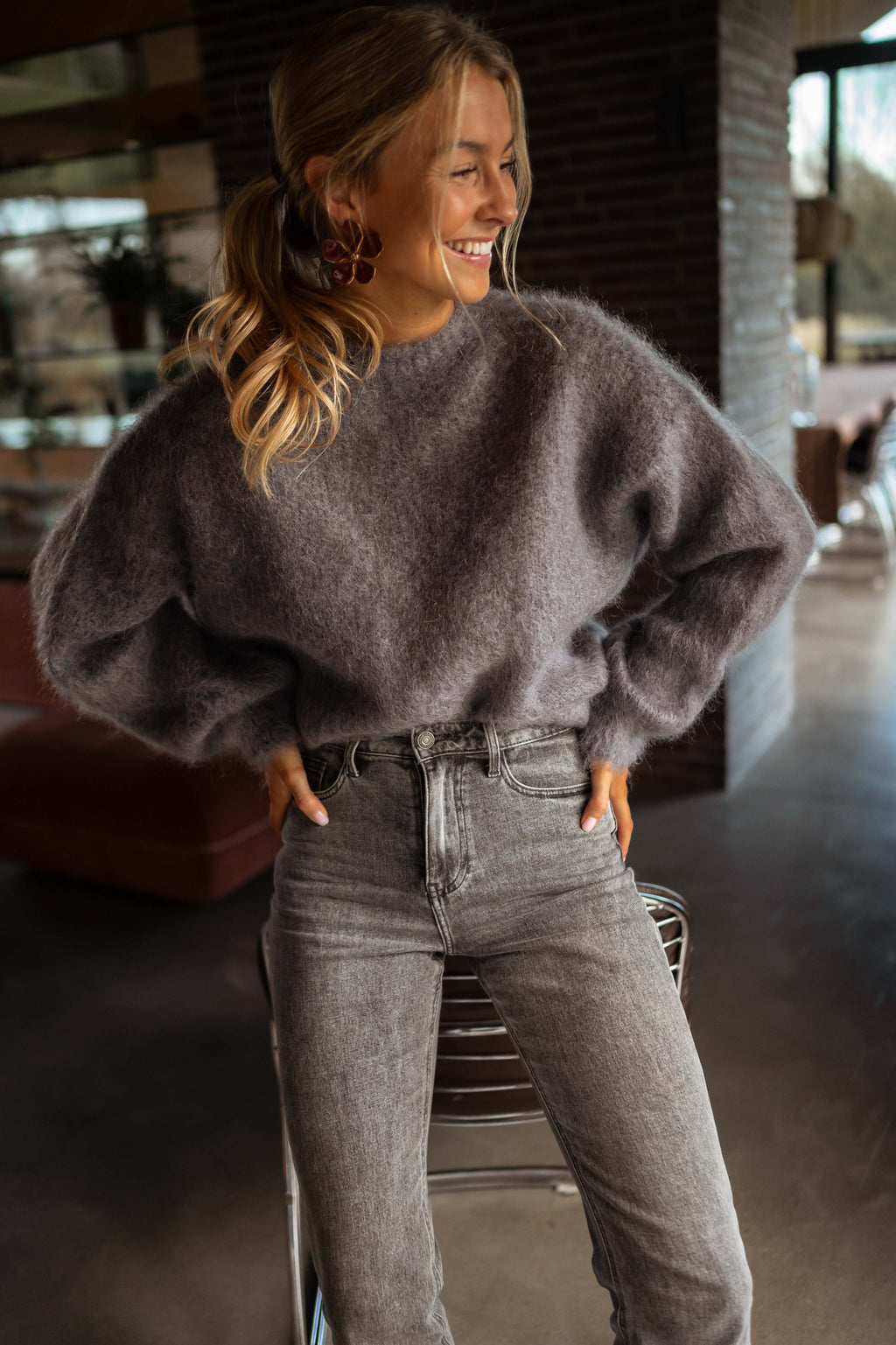 Pieter sweater - grey