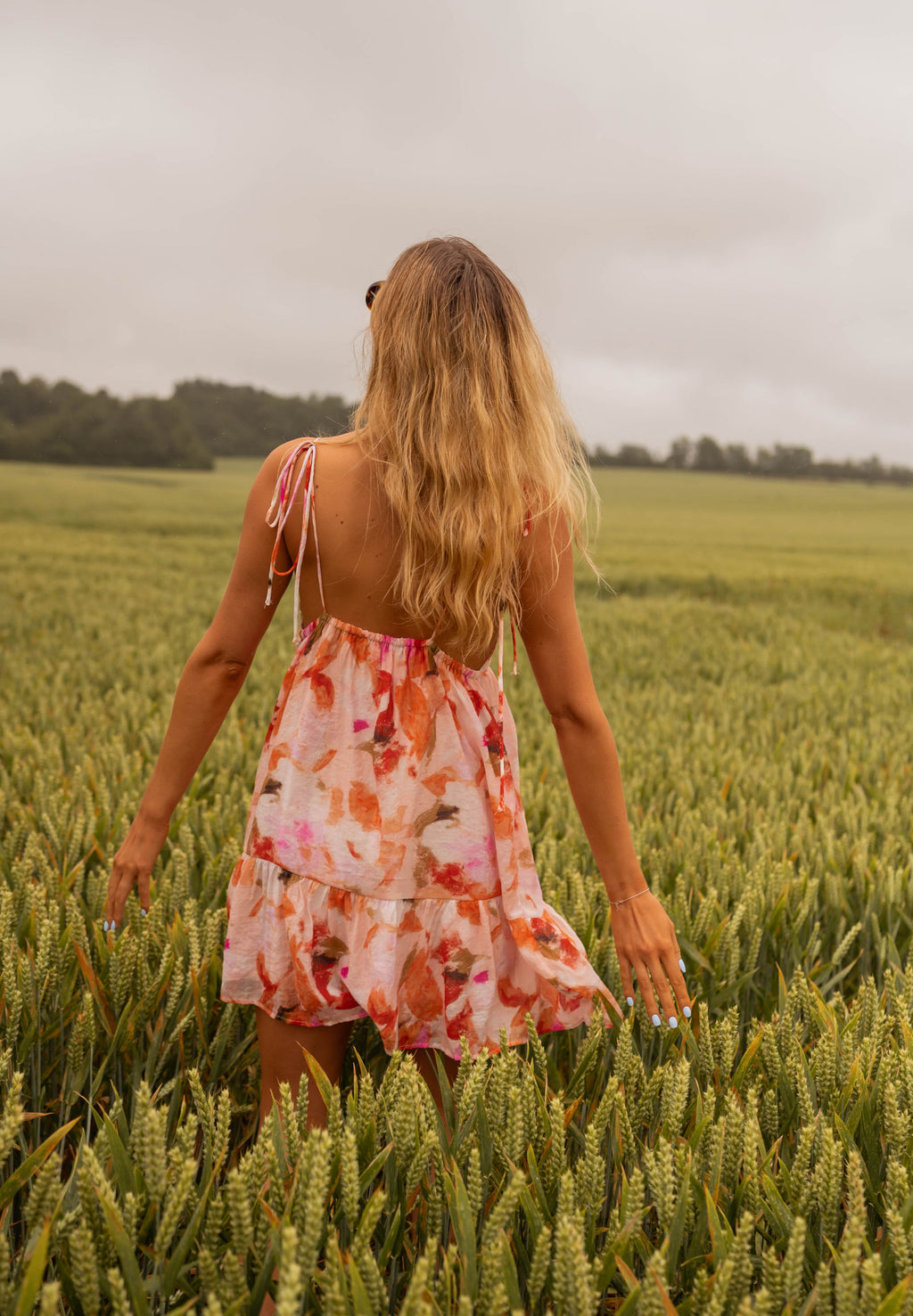 Cécile dress - with flowers