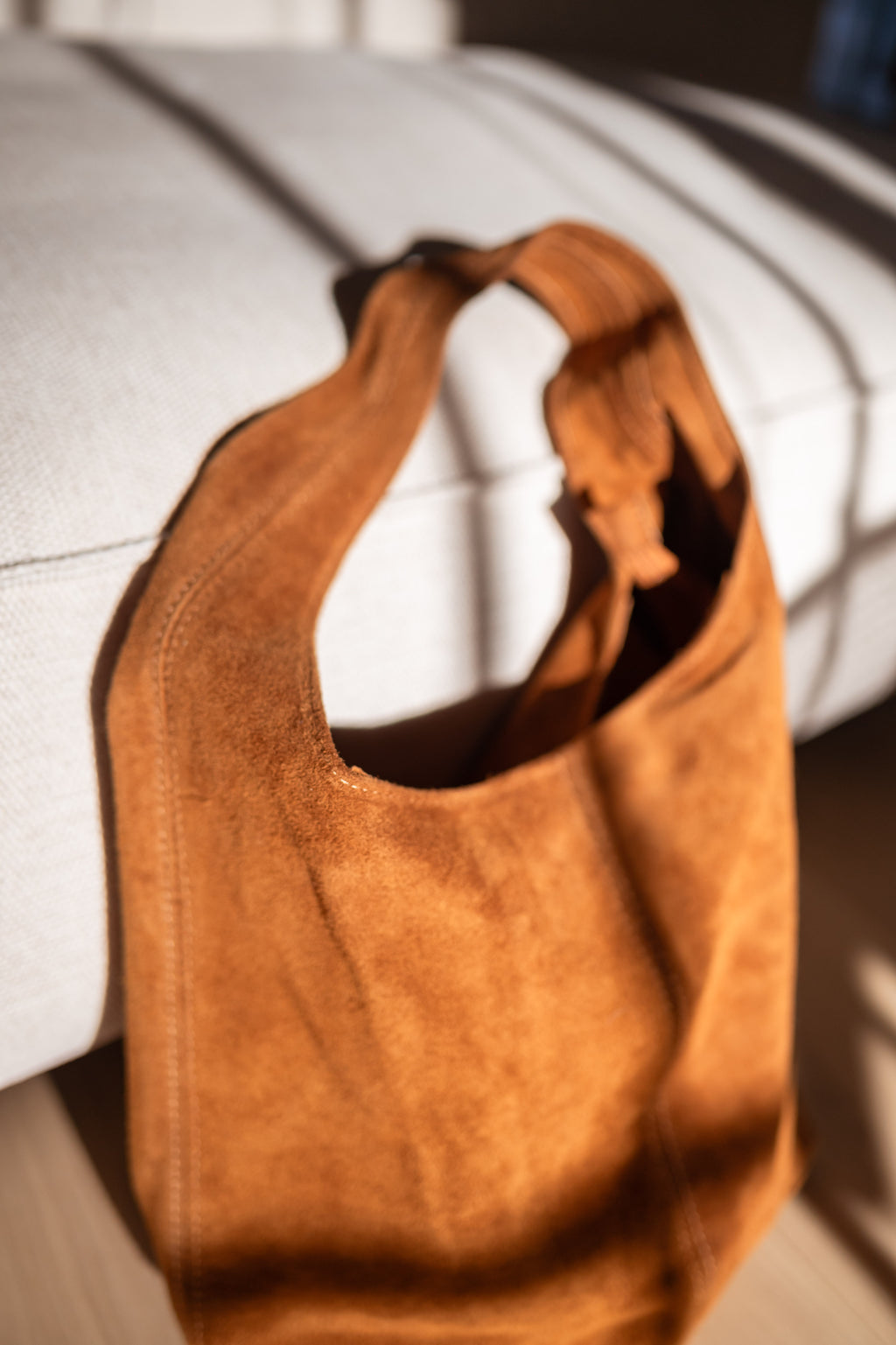 Sac Varma - en daim camel