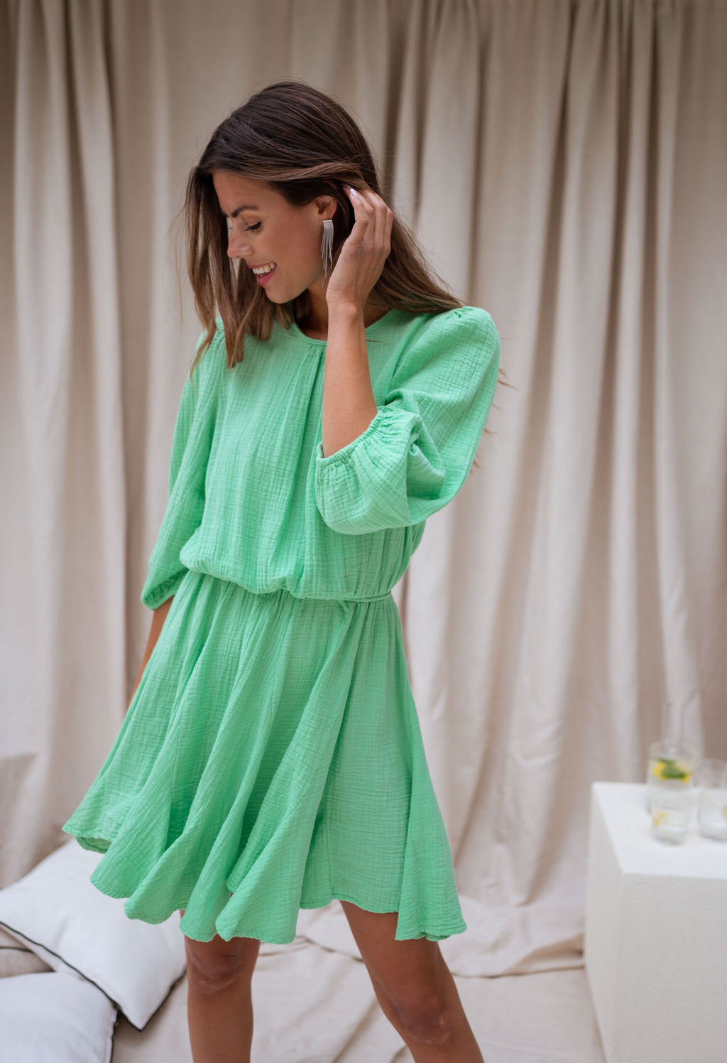 Dress Andrea - green