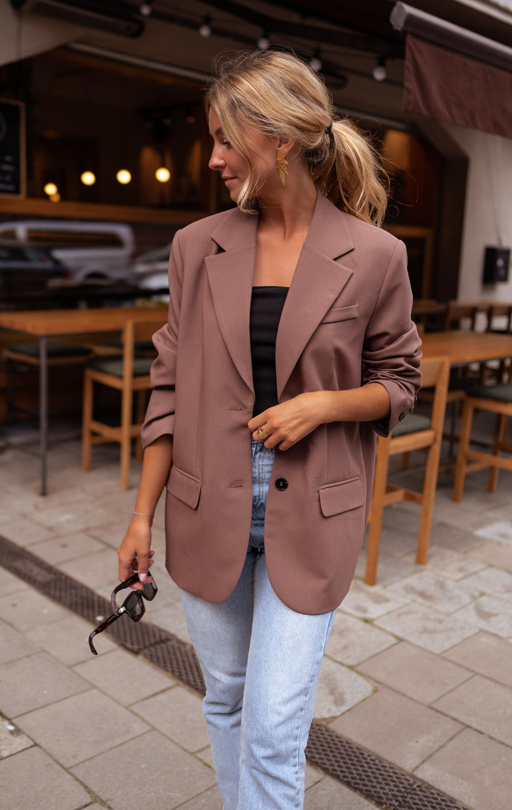 Lucia blazer - Chocolate