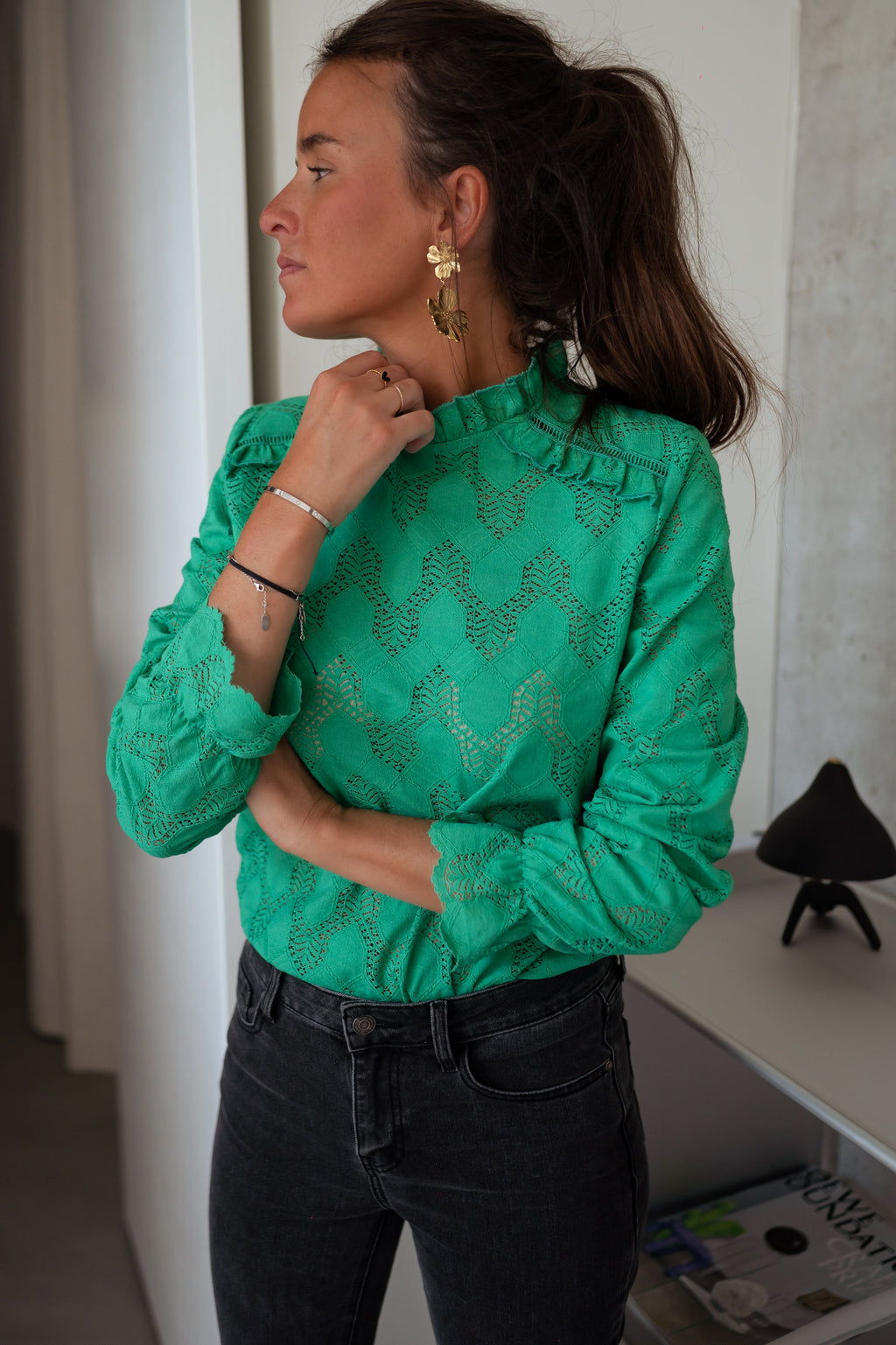 Blouse Walker - verte