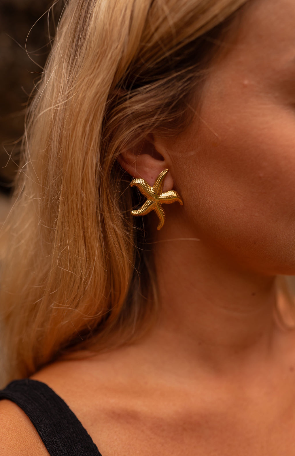 Loise earrings - golden