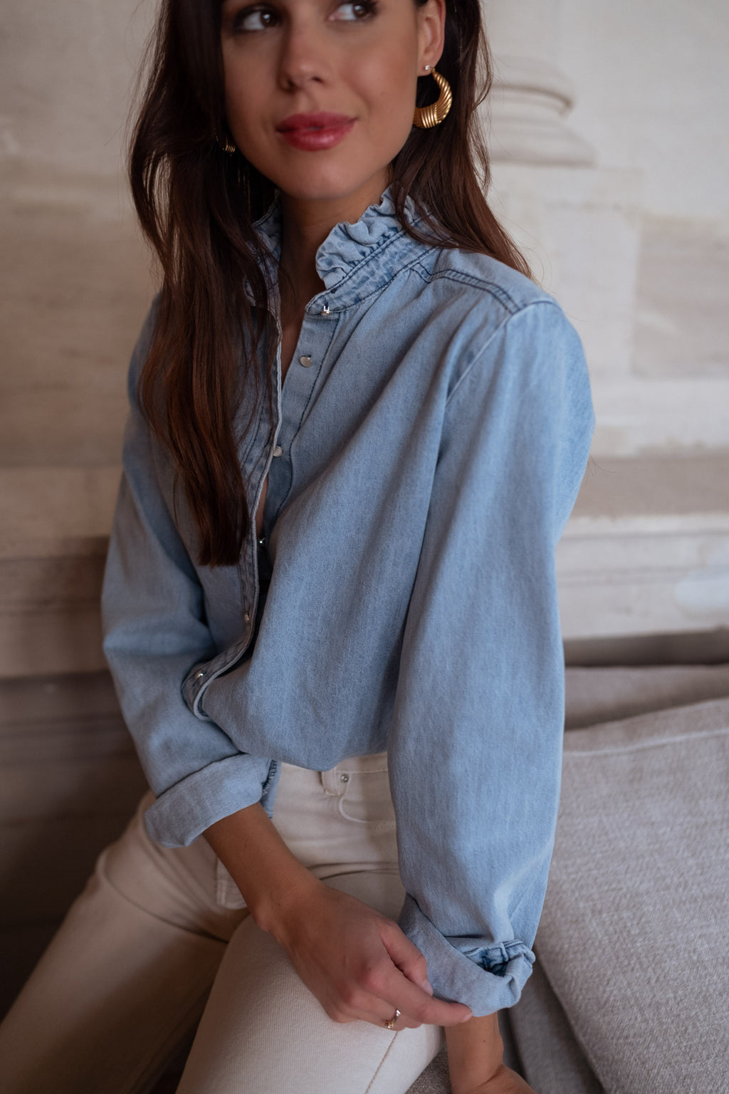 Candice shirt - Denim