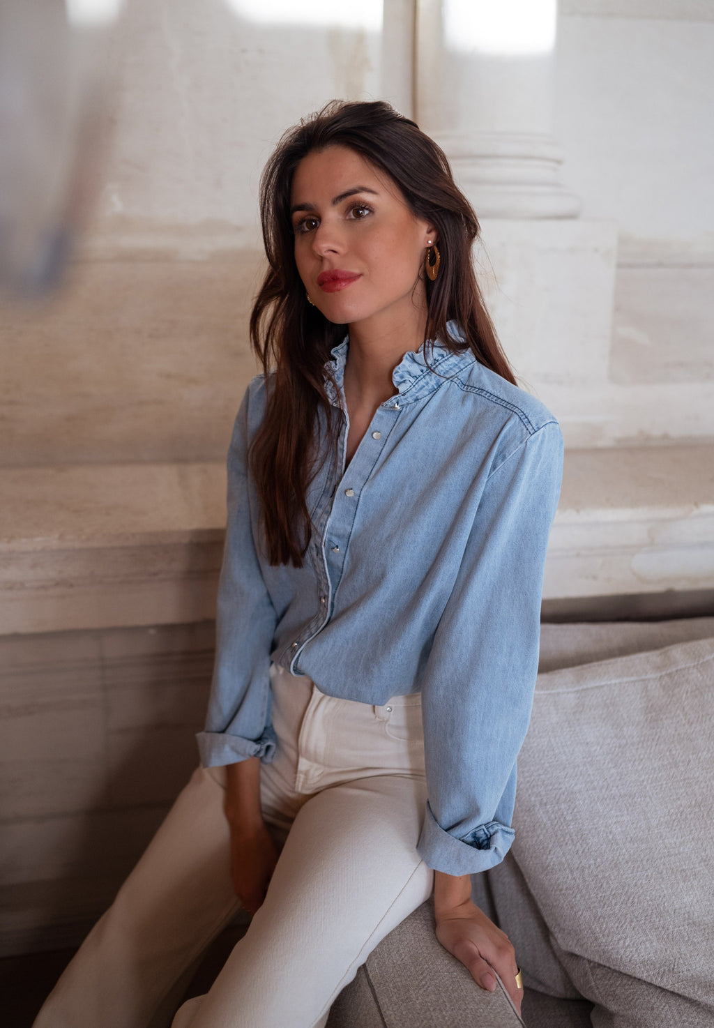 Candice shirt - Denim