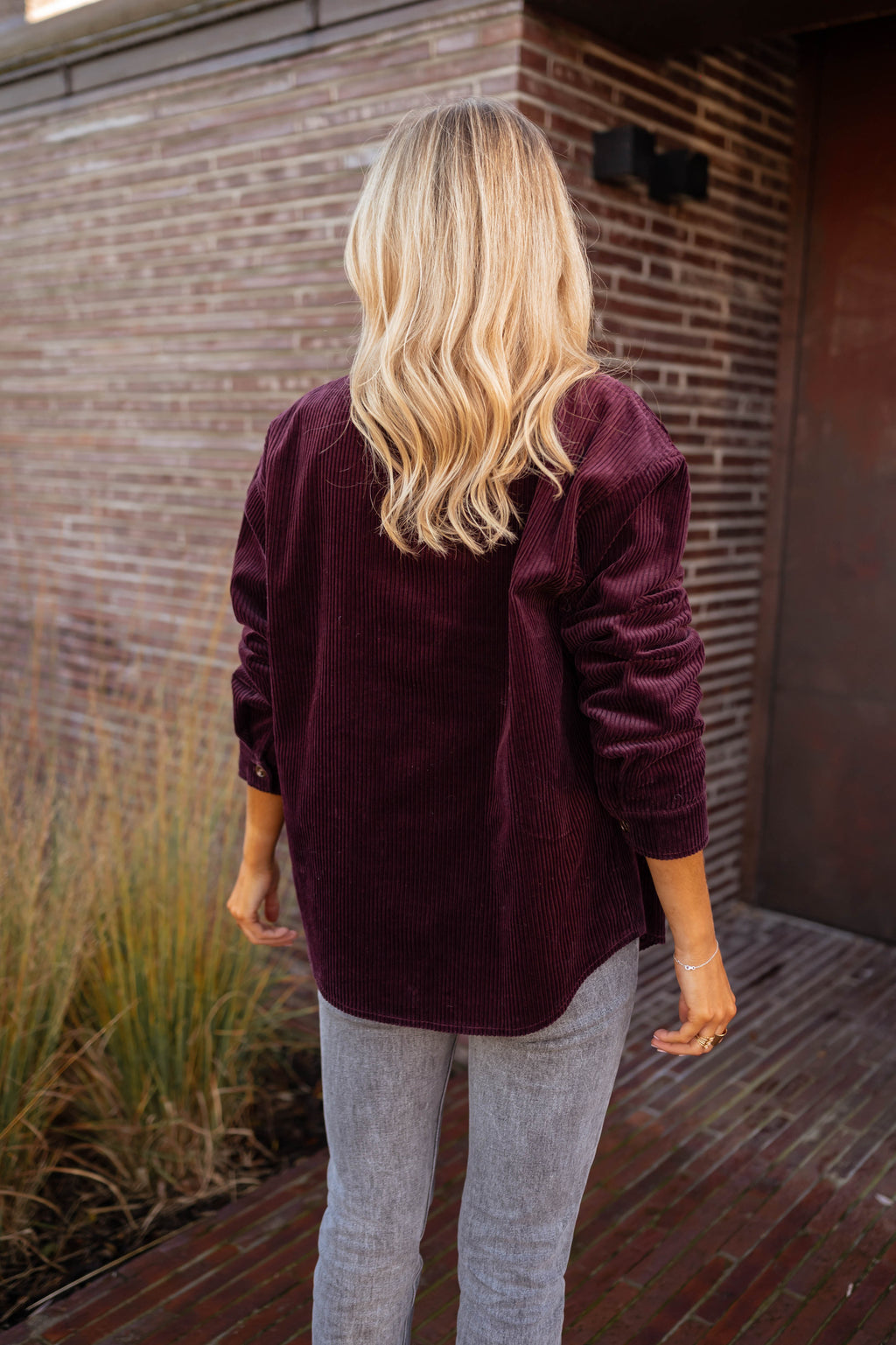 Lopa shirt - burgundy