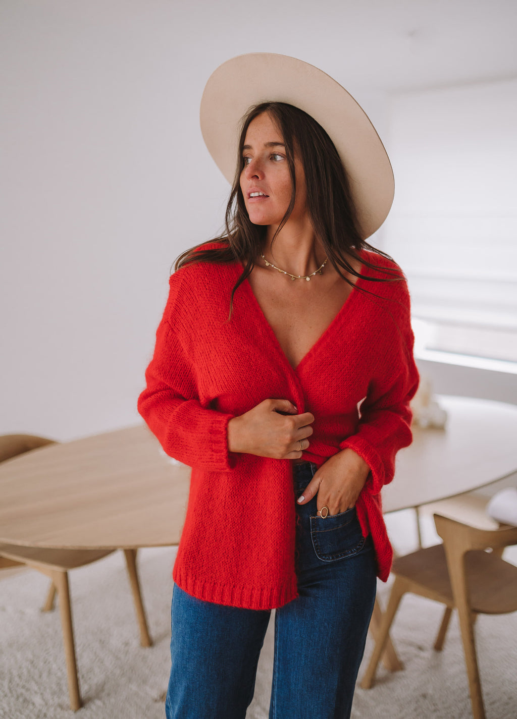 Gilet Easy Clothes - rouge