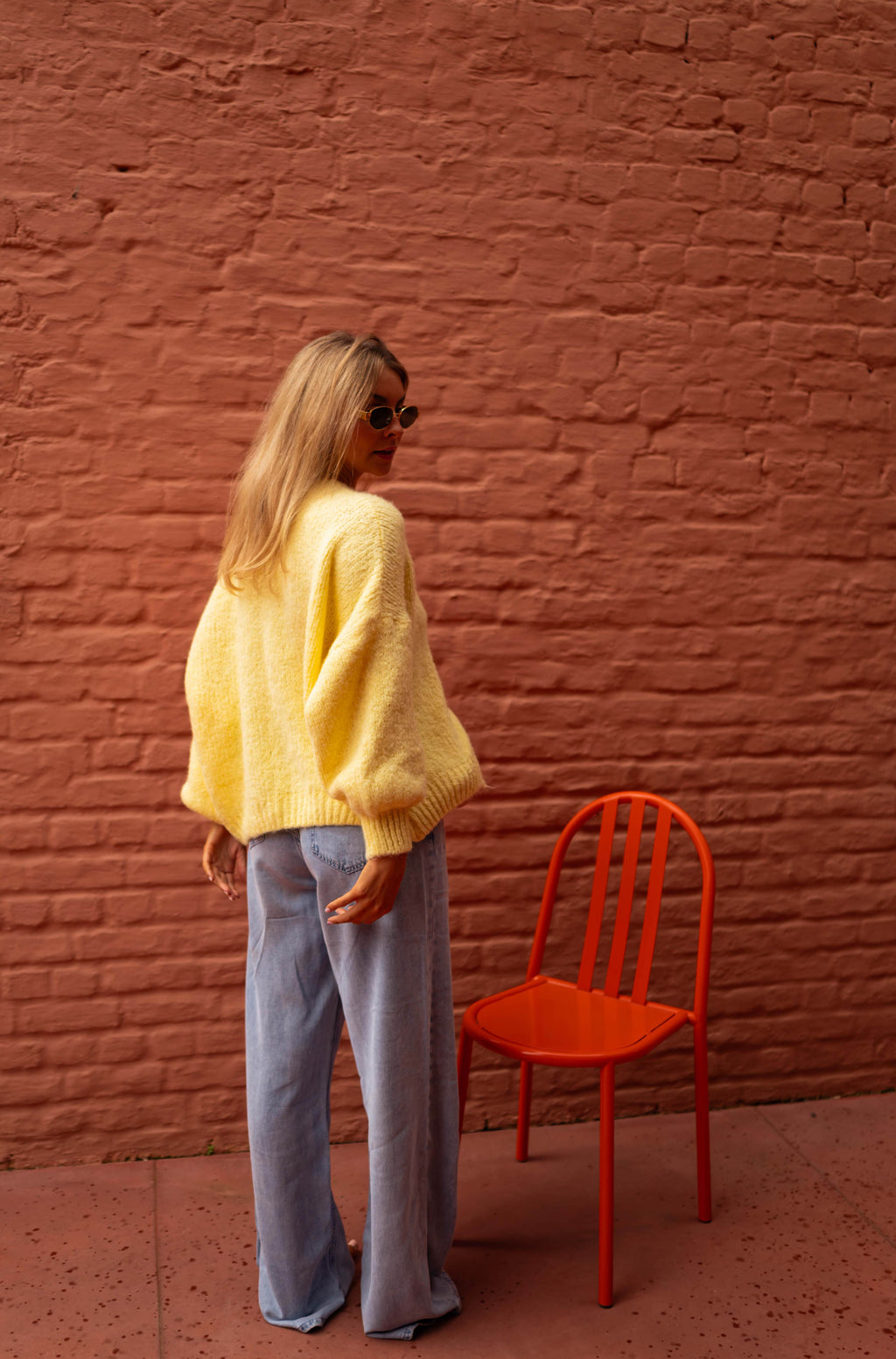 Janou cardigan - yellow