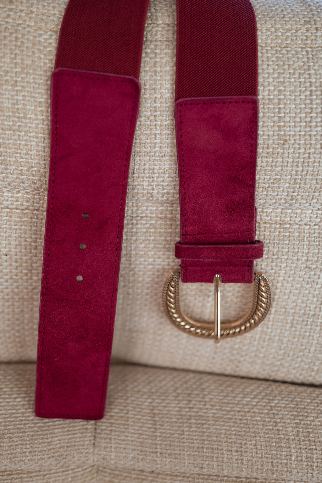 Belt Marick - Burgundy