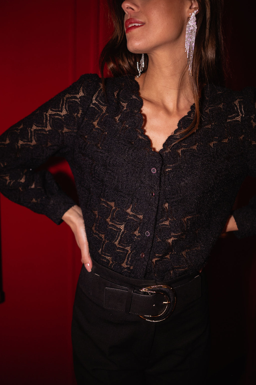 Blouse Morgane - Black