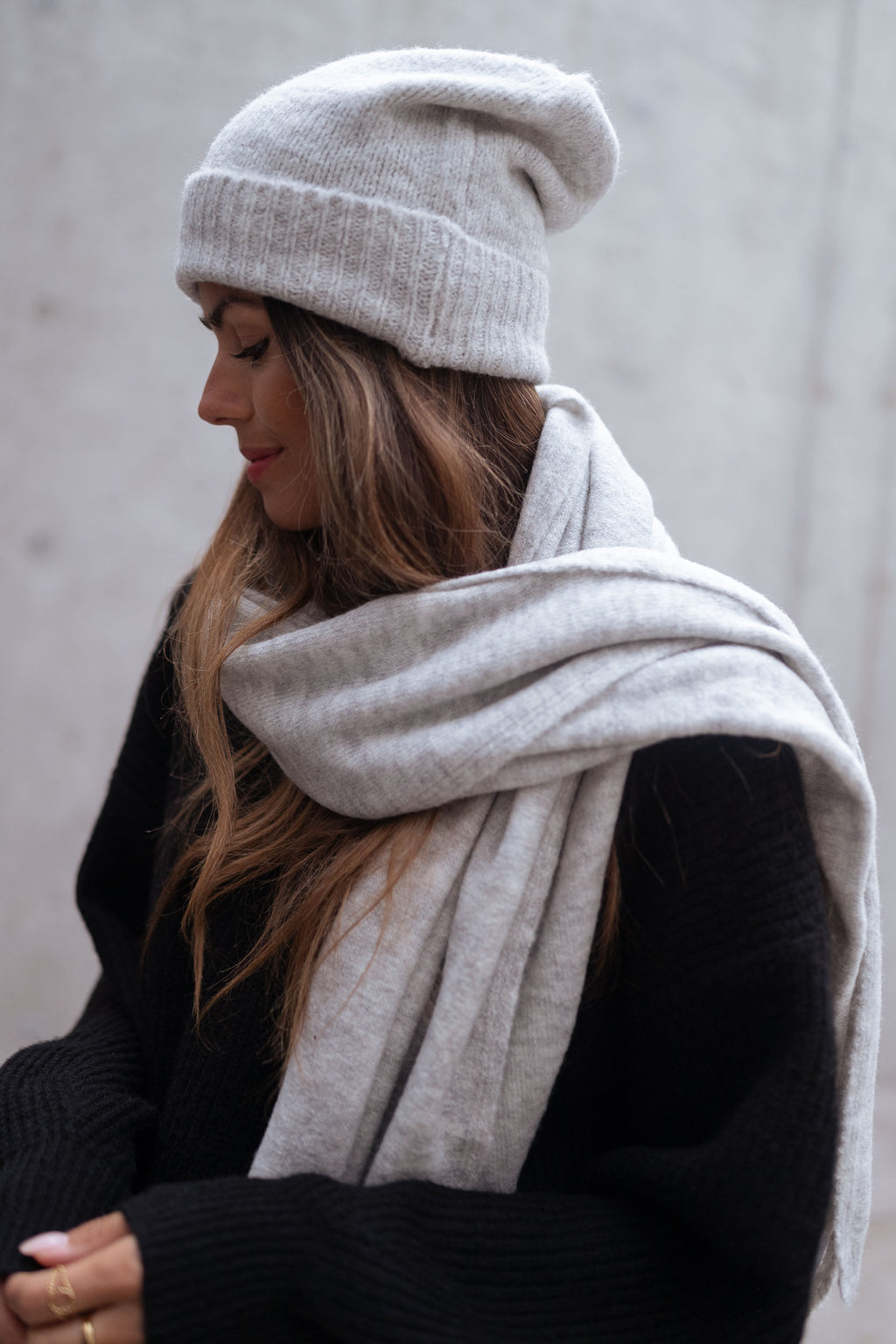 Scarf Muly - grey