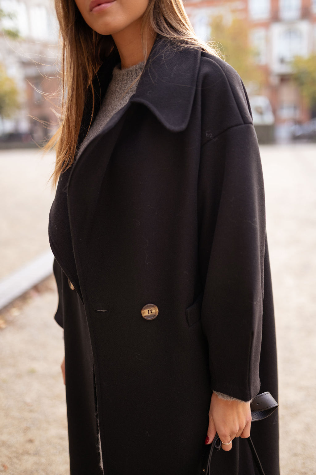 Ortal coat - Black