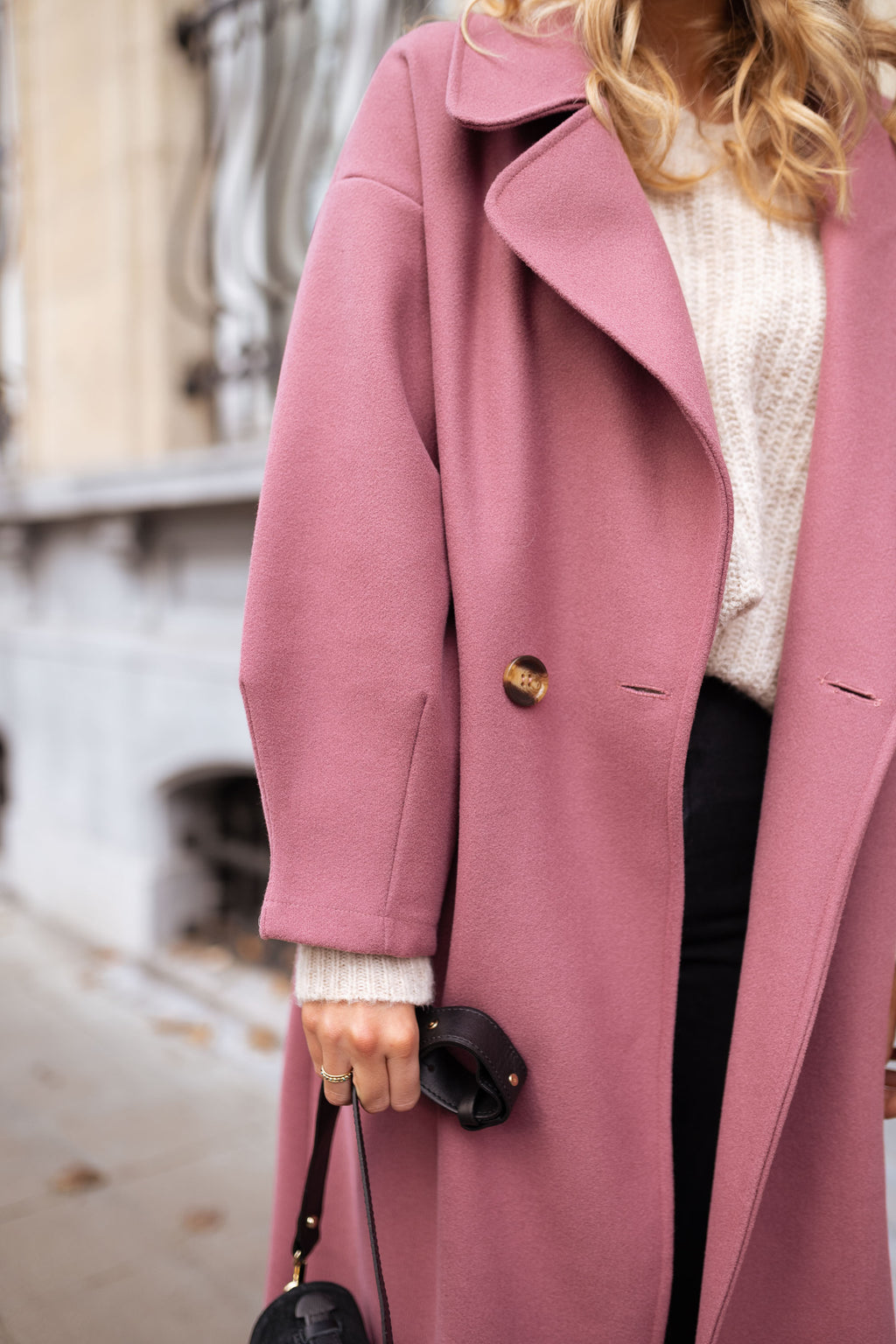 Manteau Ortal - rose