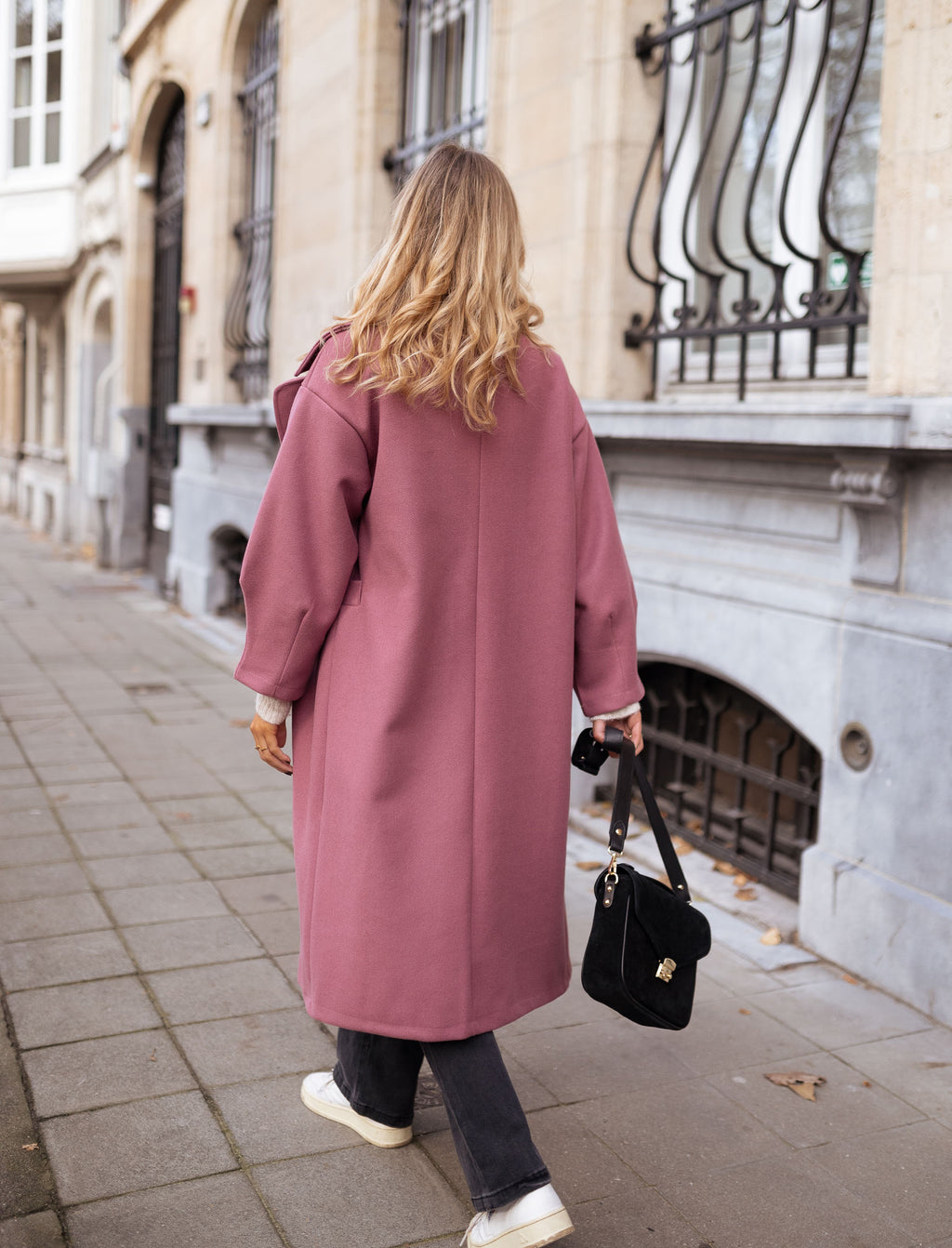 Manteau Ortal - rose