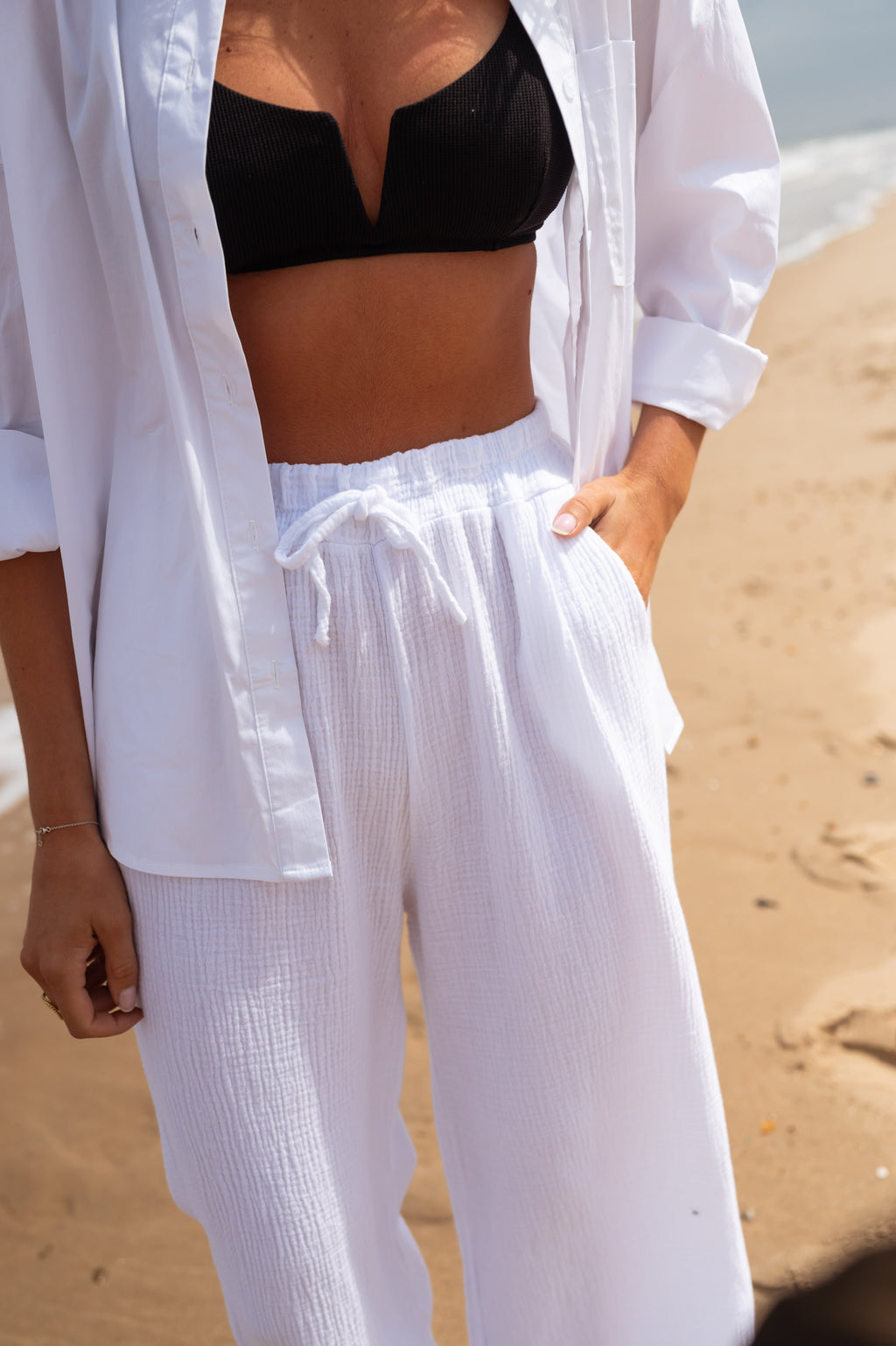 Lehana pants - white