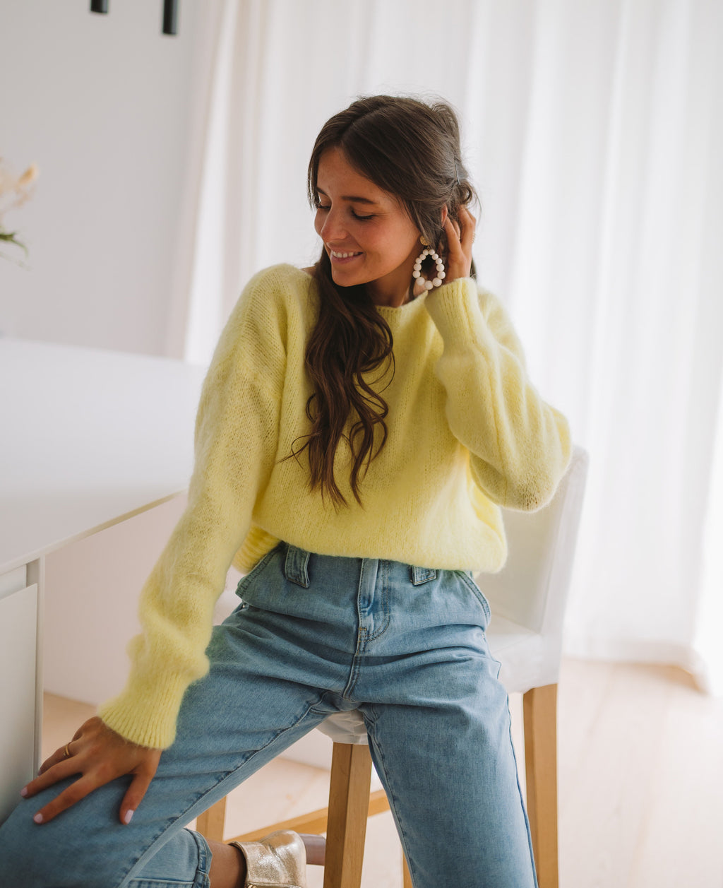 Sweater Francesca - yellow