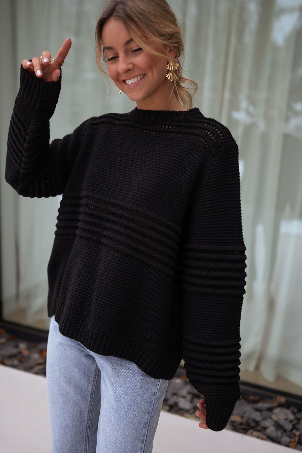 Sweater Miley - black