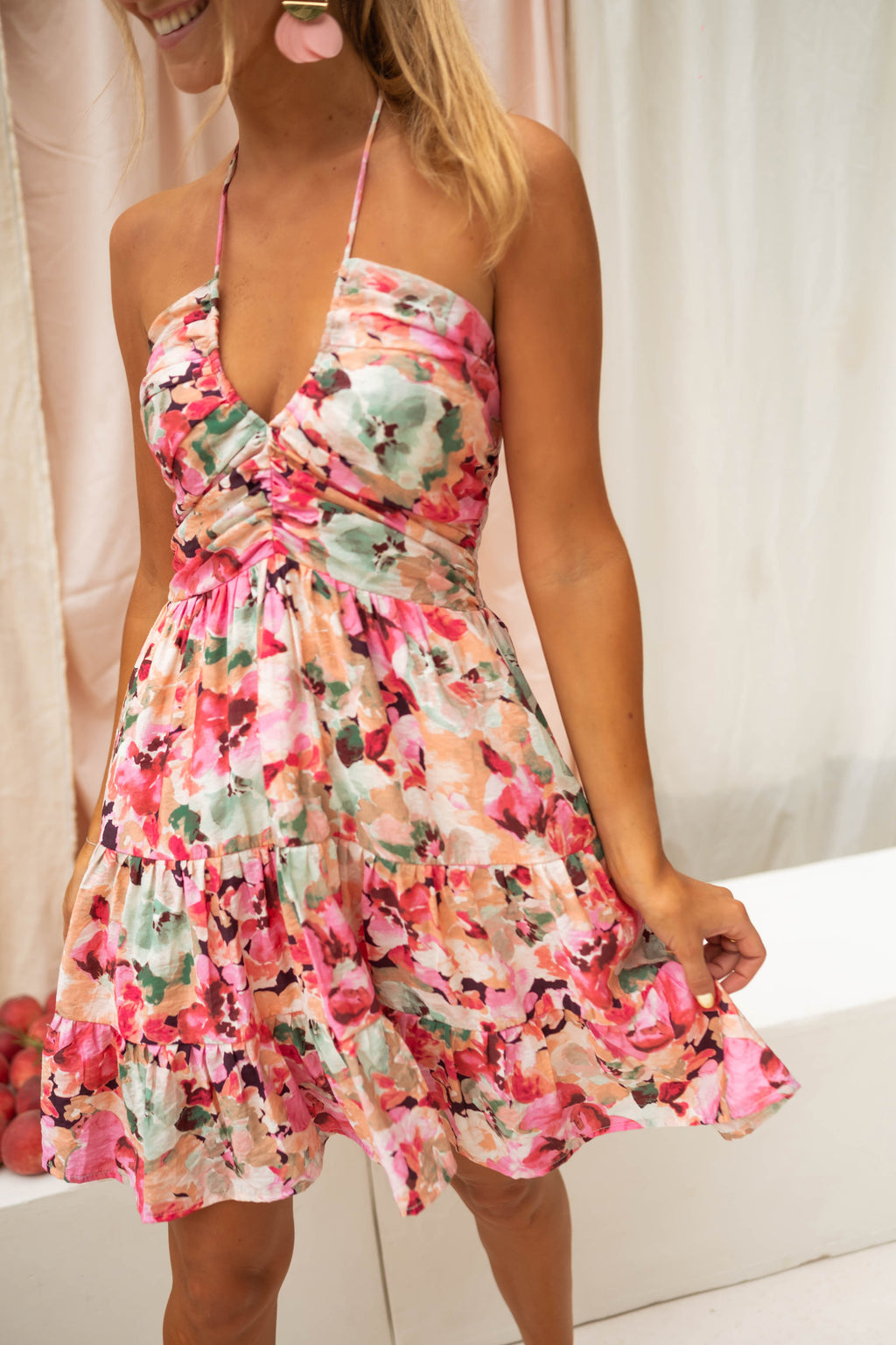 Alicia dress - with flowers