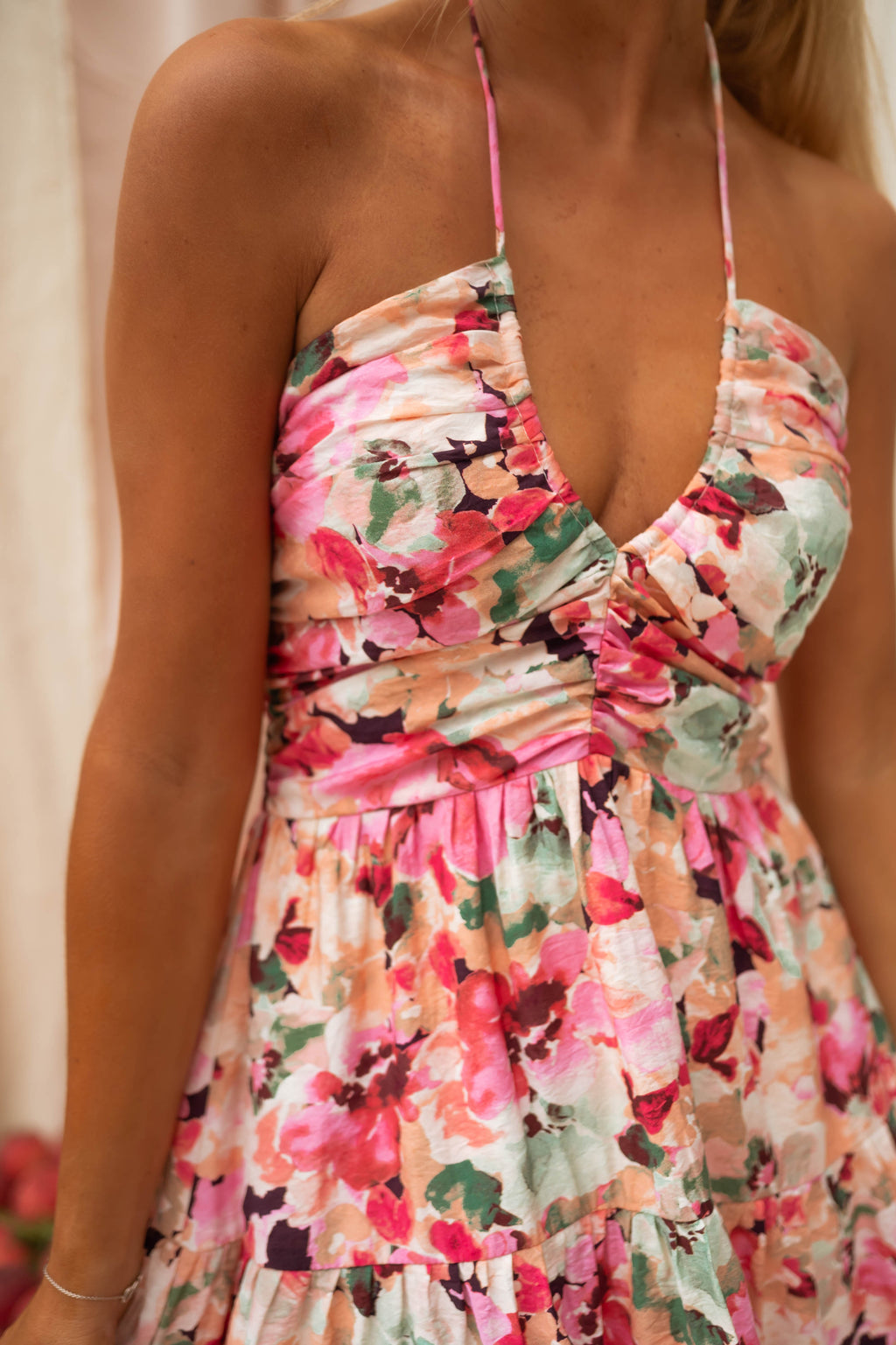 Alicia dress - with flowers