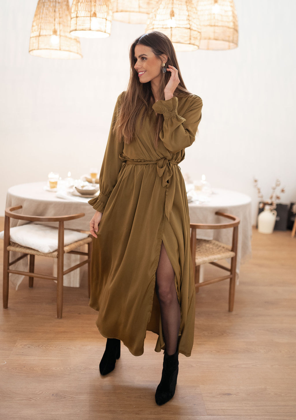 Elita dress - Ochre