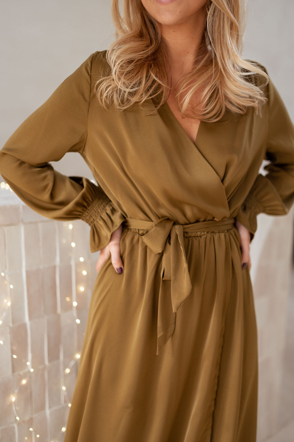 Elita dress - Ochre