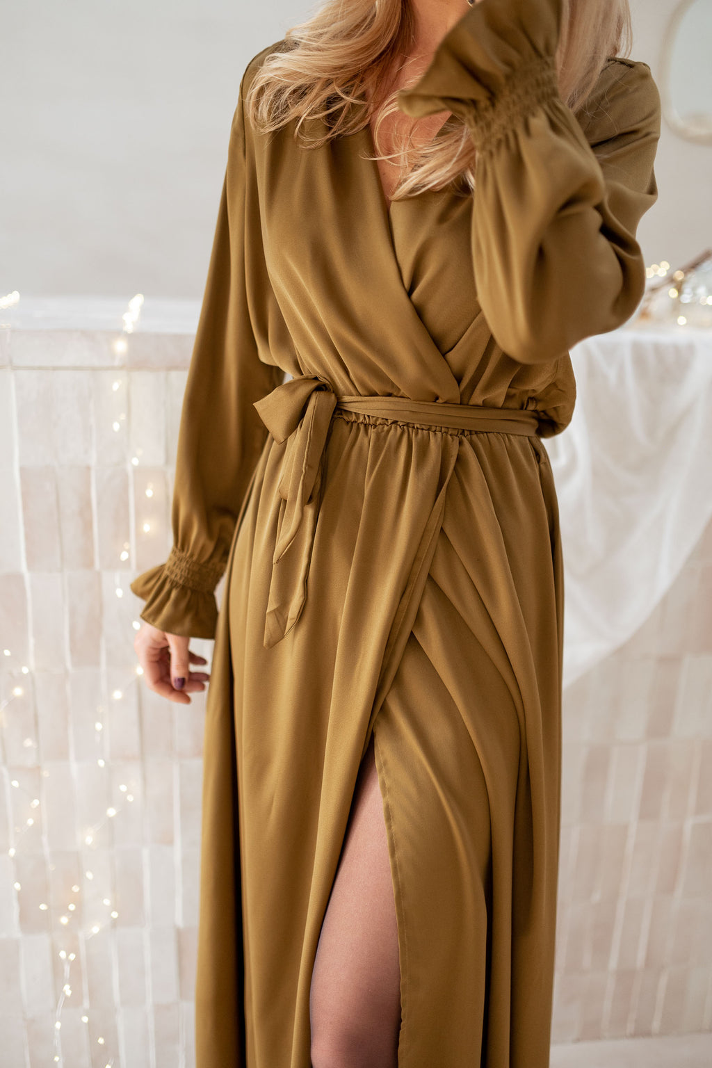 Elita dress - Ochre