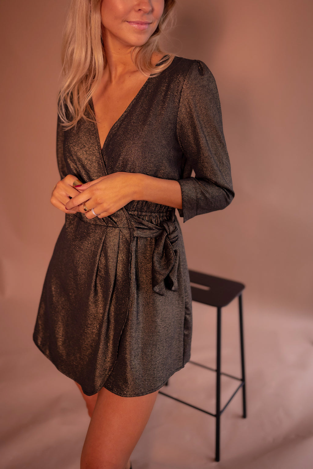 Dress ISEE - Black And Golden