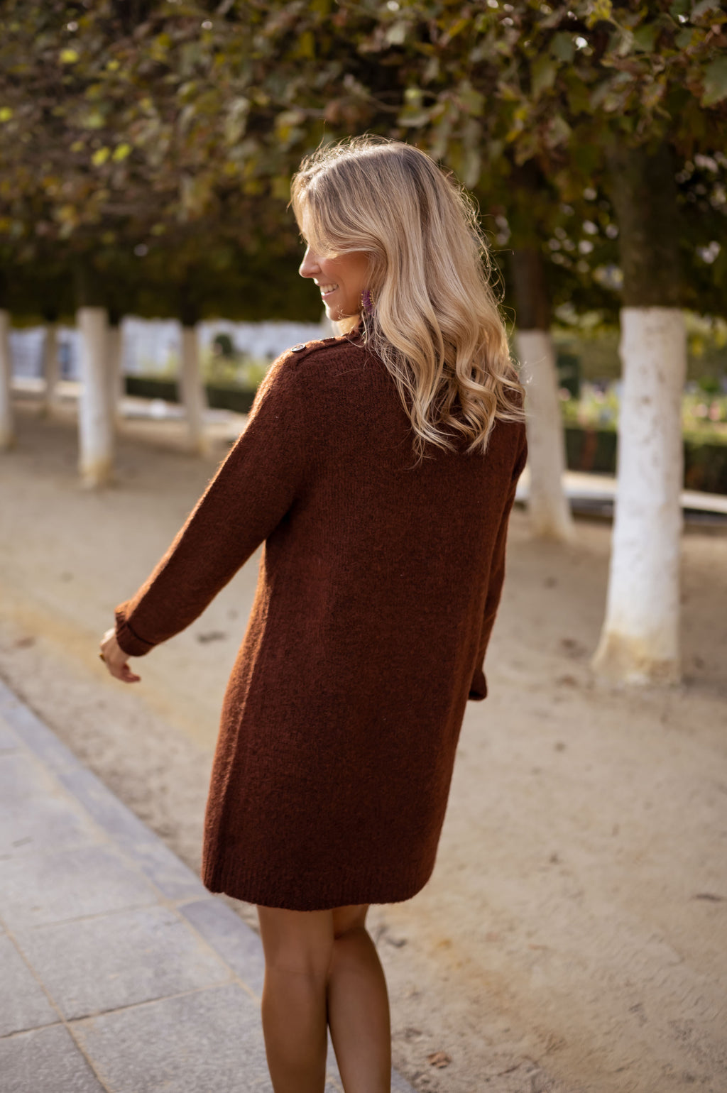 Robe Lelan - marron