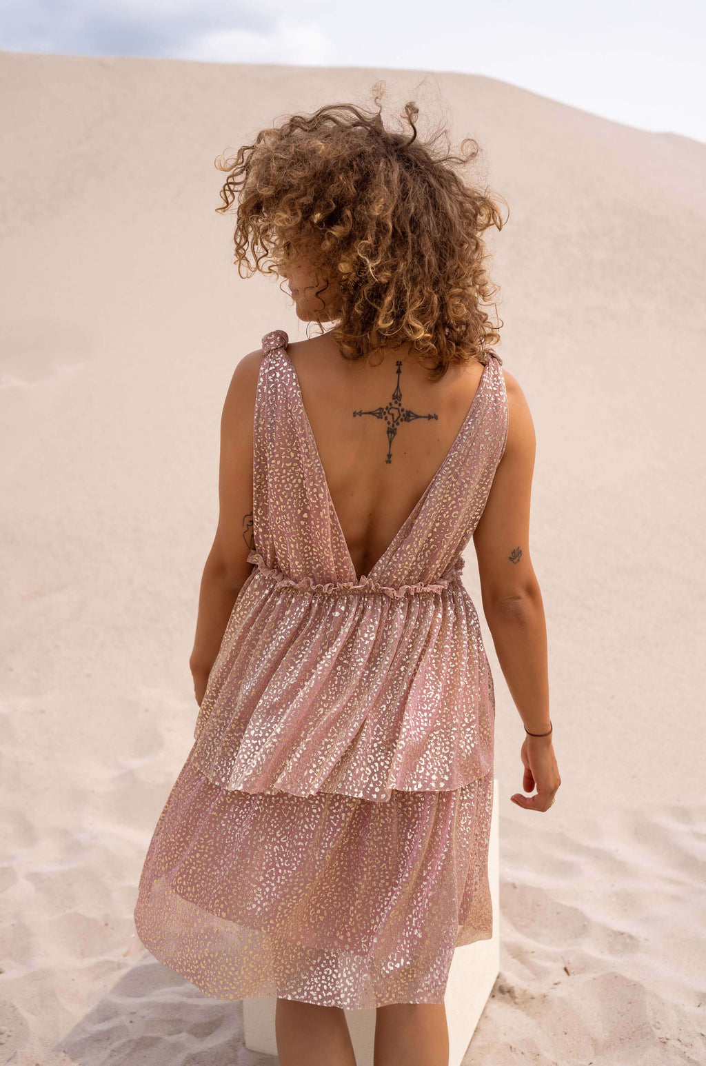 Robe Timéo CREATION - rose brillante